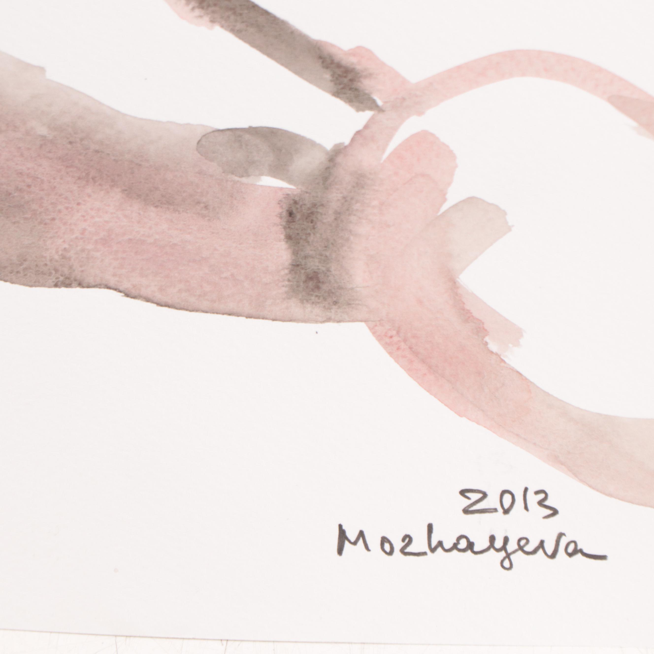Marina Mozhayeva Figural Watercolor Painting, 2013