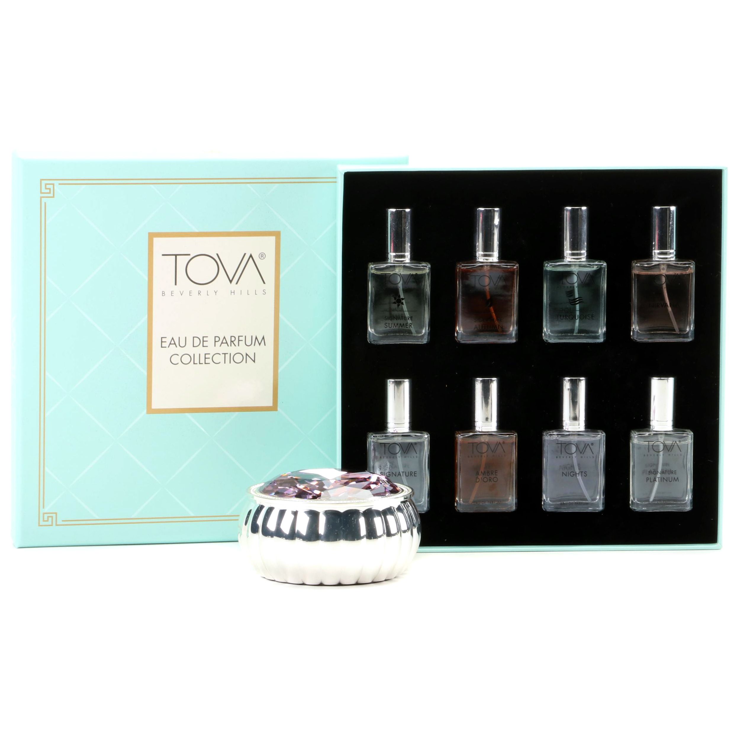 TOVA Beverly Hills Eau de Parfum Collection with Trinket Box
