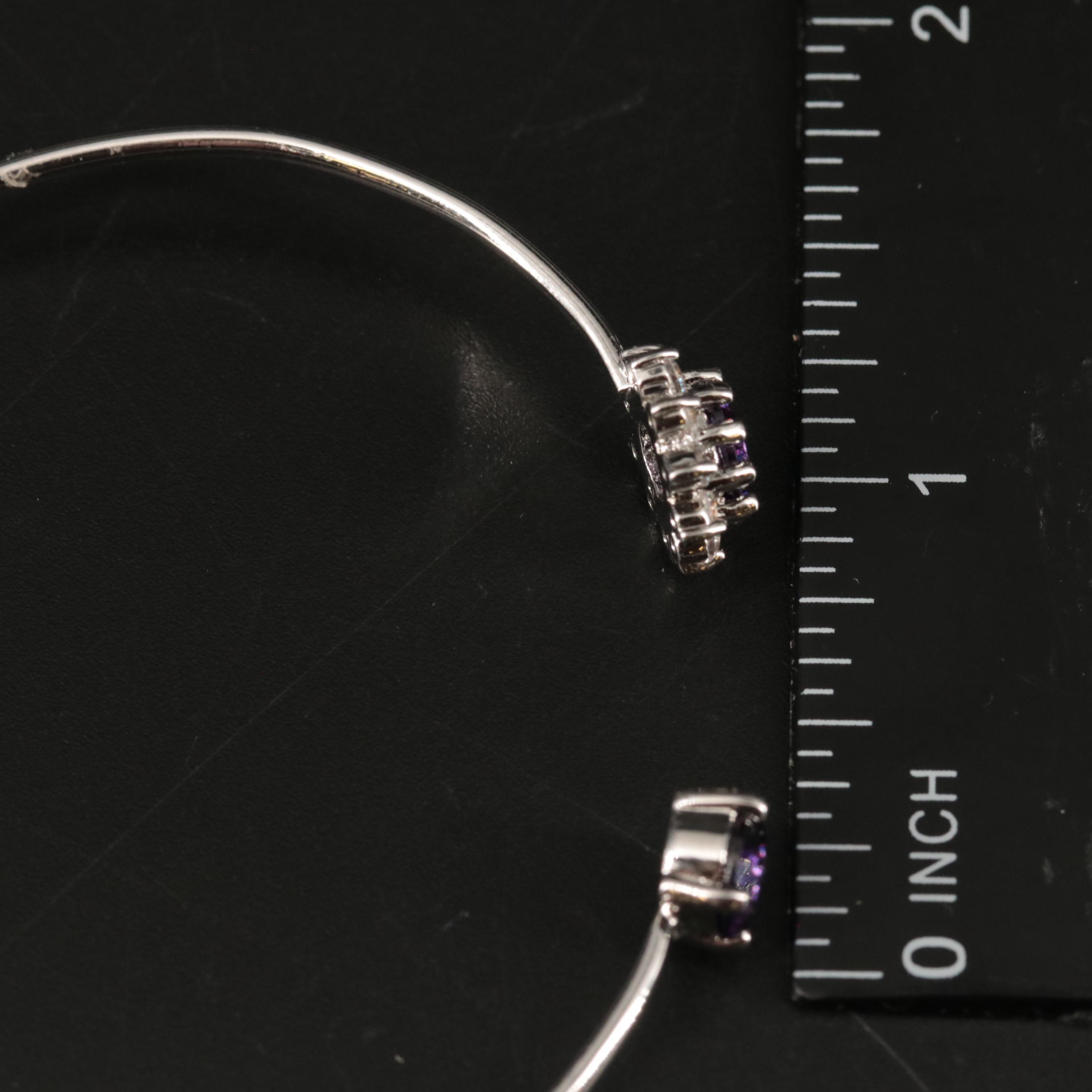 Cubic Zirconia Cuff Bracelet