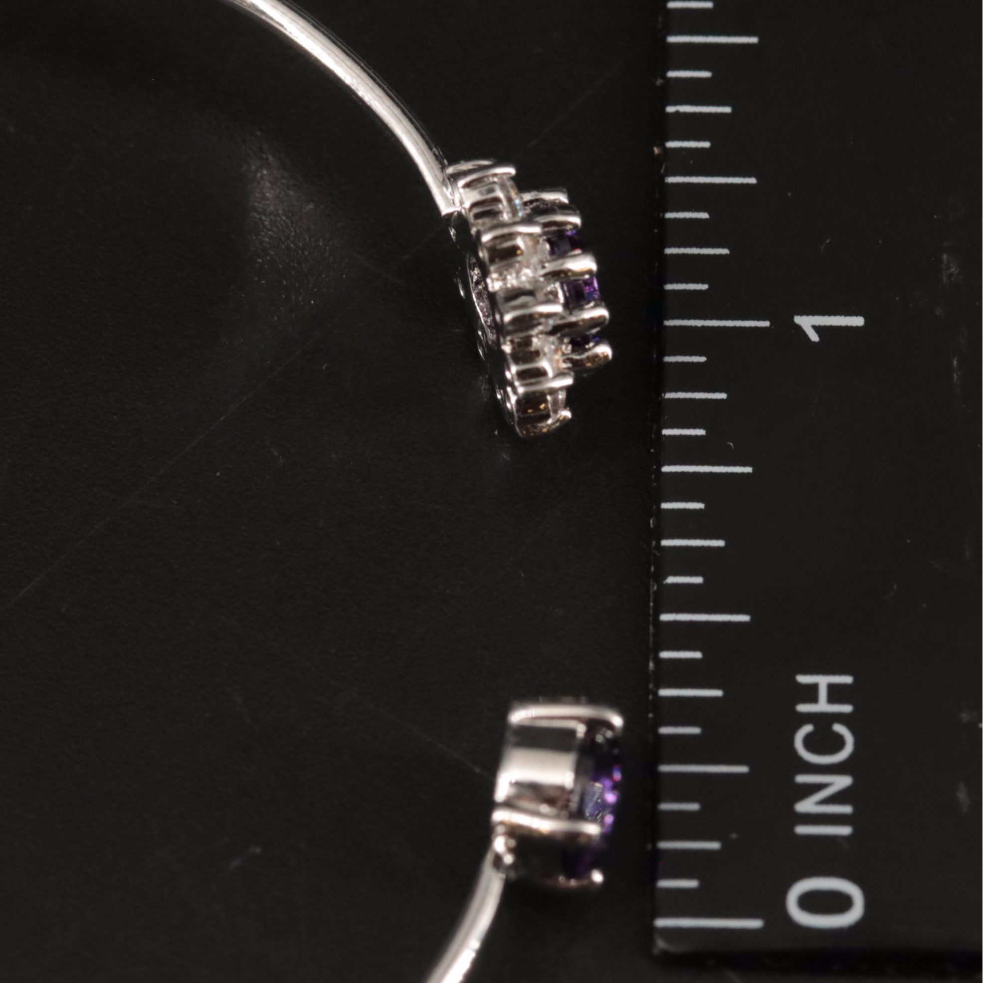 Cubic Zirconia Cuff Bracelet