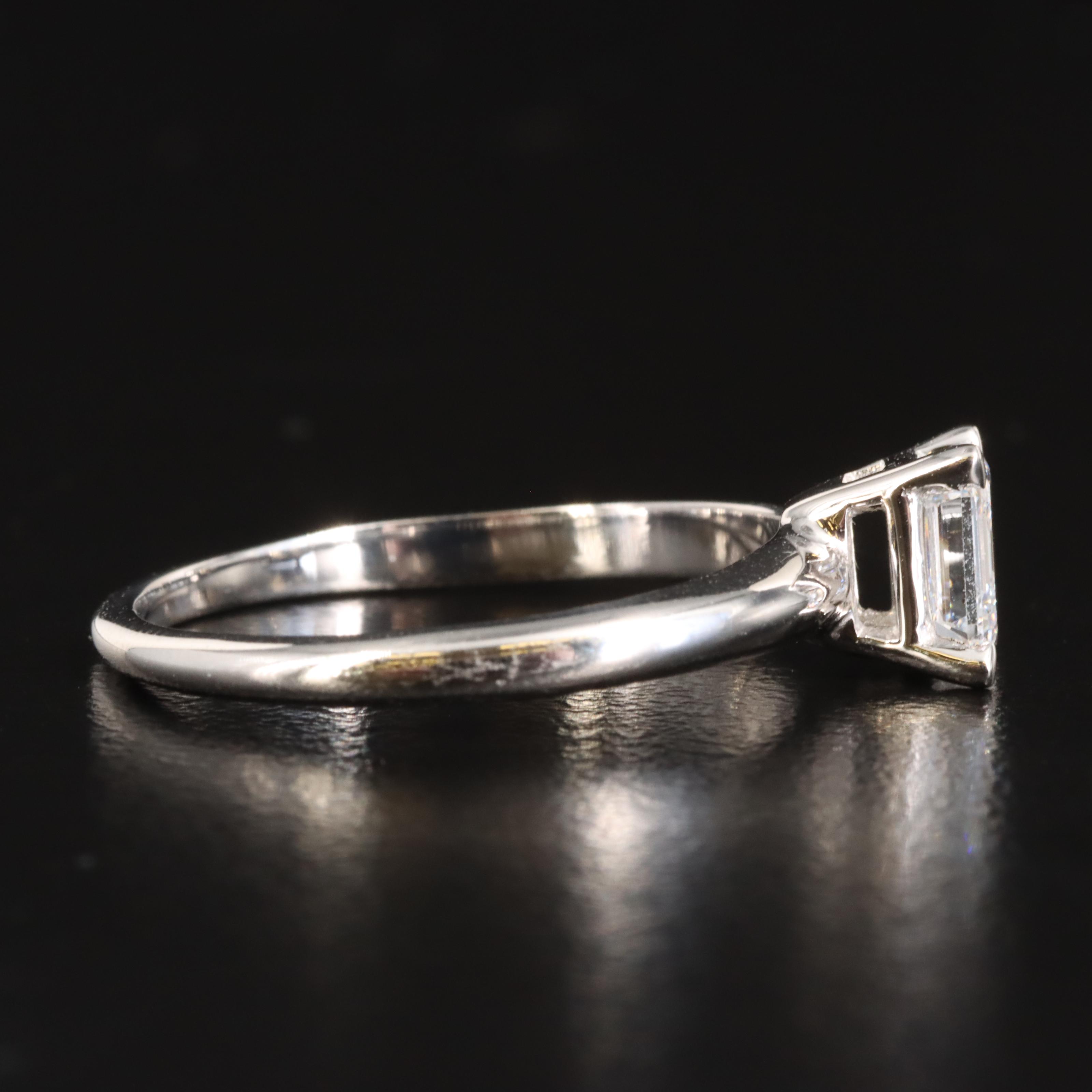 14K 0.61 CT Lab Grown Diamond Solitaire Ring