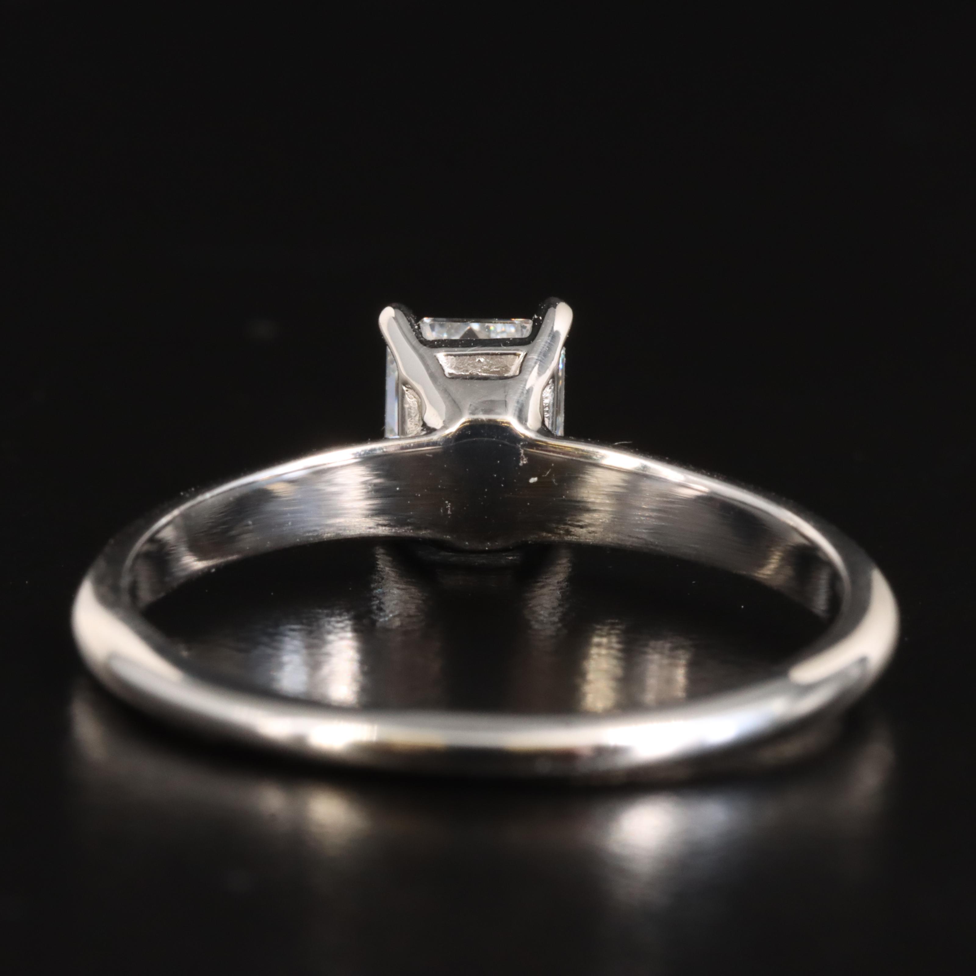 14K 0.61 CT Lab Grown Diamond Solitaire Ring