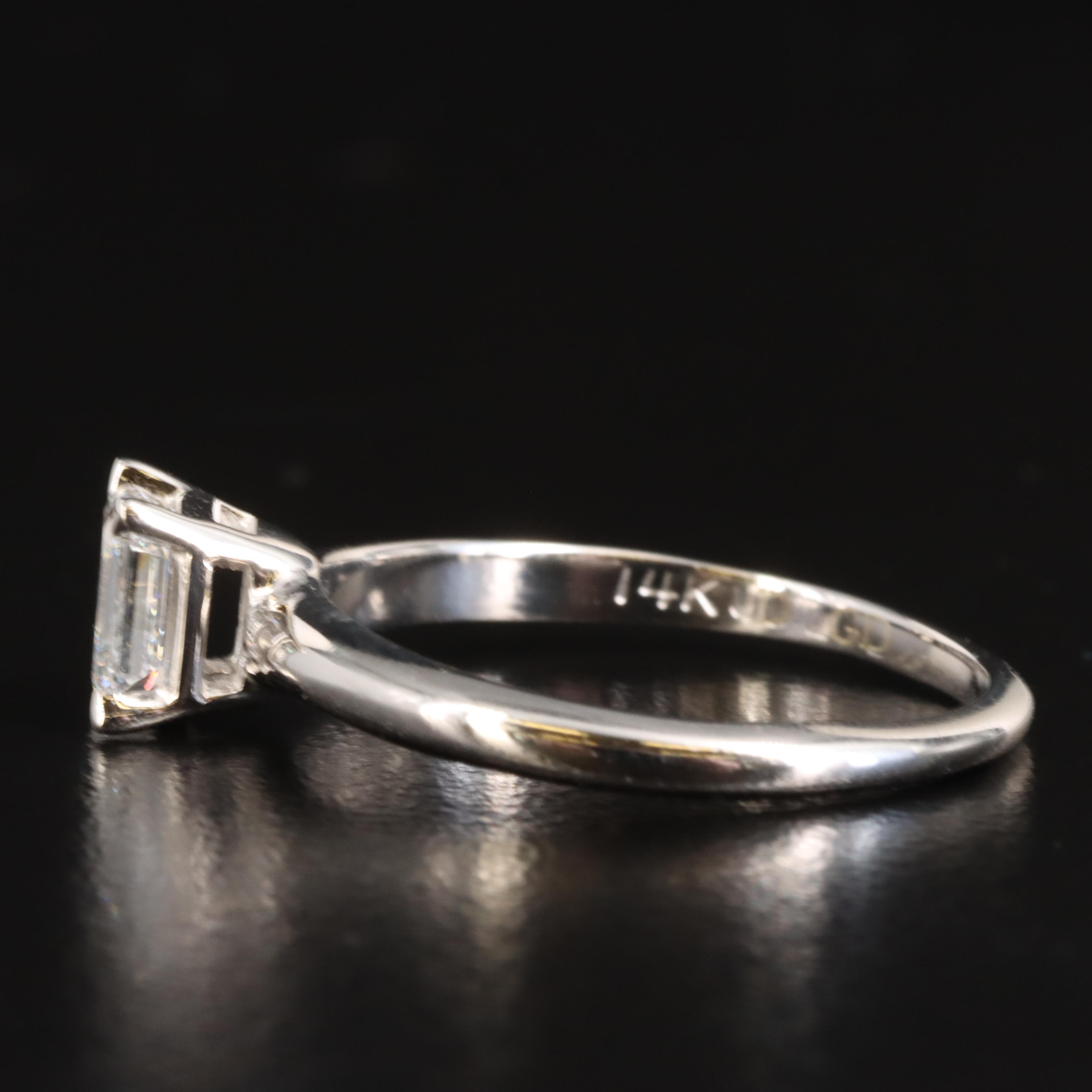 14K 0.61 CT Lab Grown Diamond Solitaire Ring