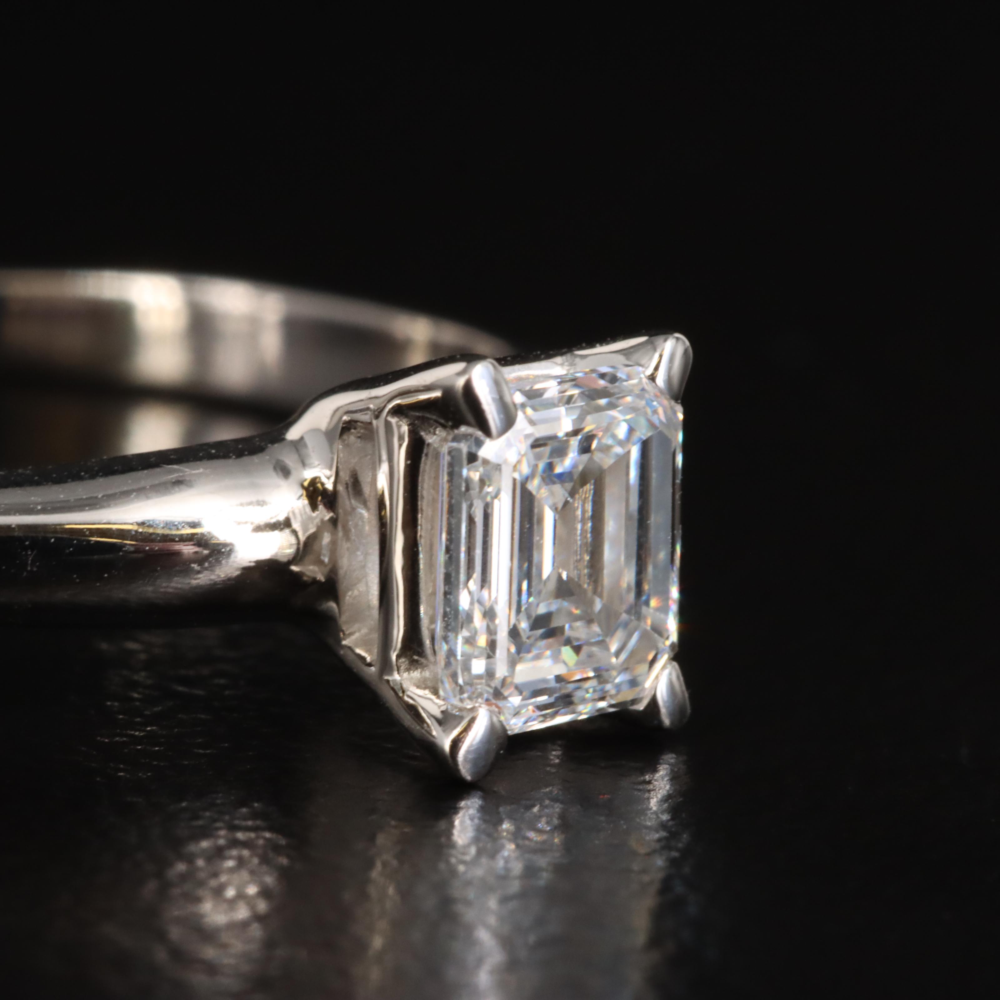 14K 0.61 CT Lab Grown Diamond Solitaire Ring