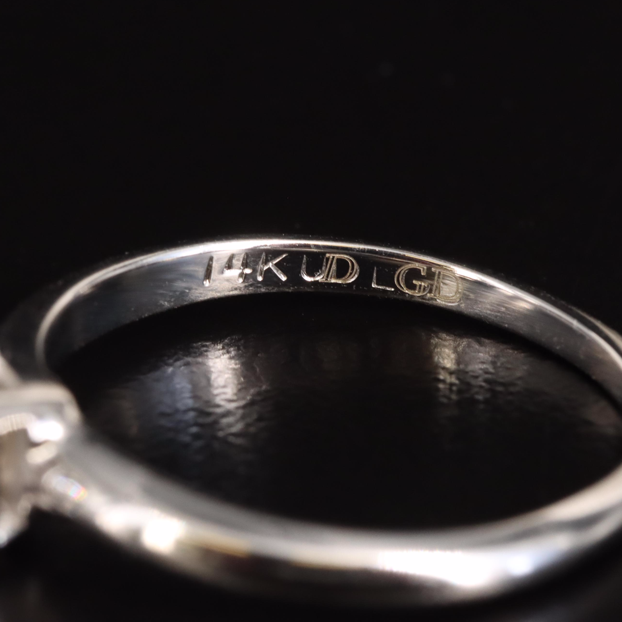 14K 0.61 CT Lab Grown Diamond Solitaire Ring