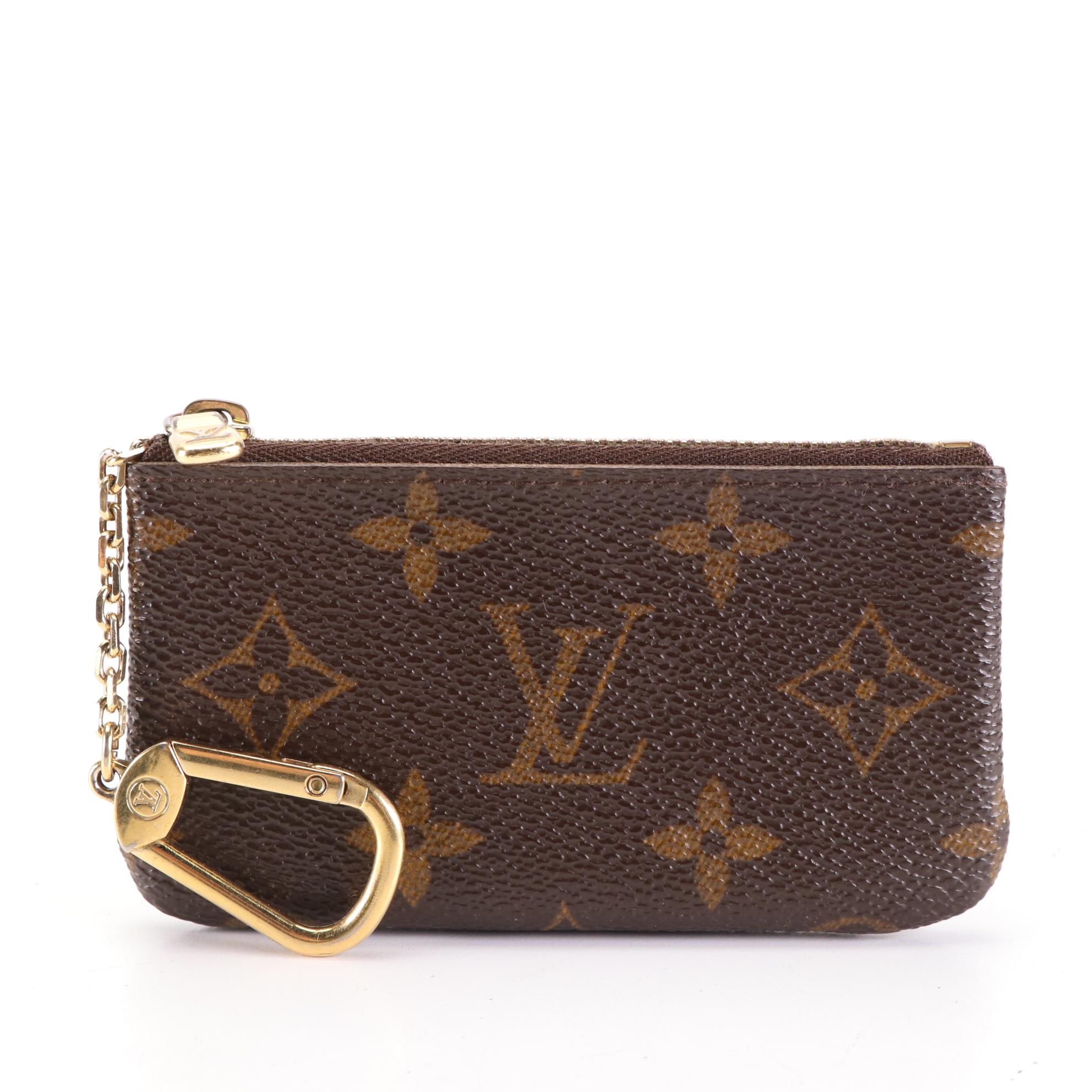 Louis Vuitton Key/Coin Pochette in Monogram Canvas