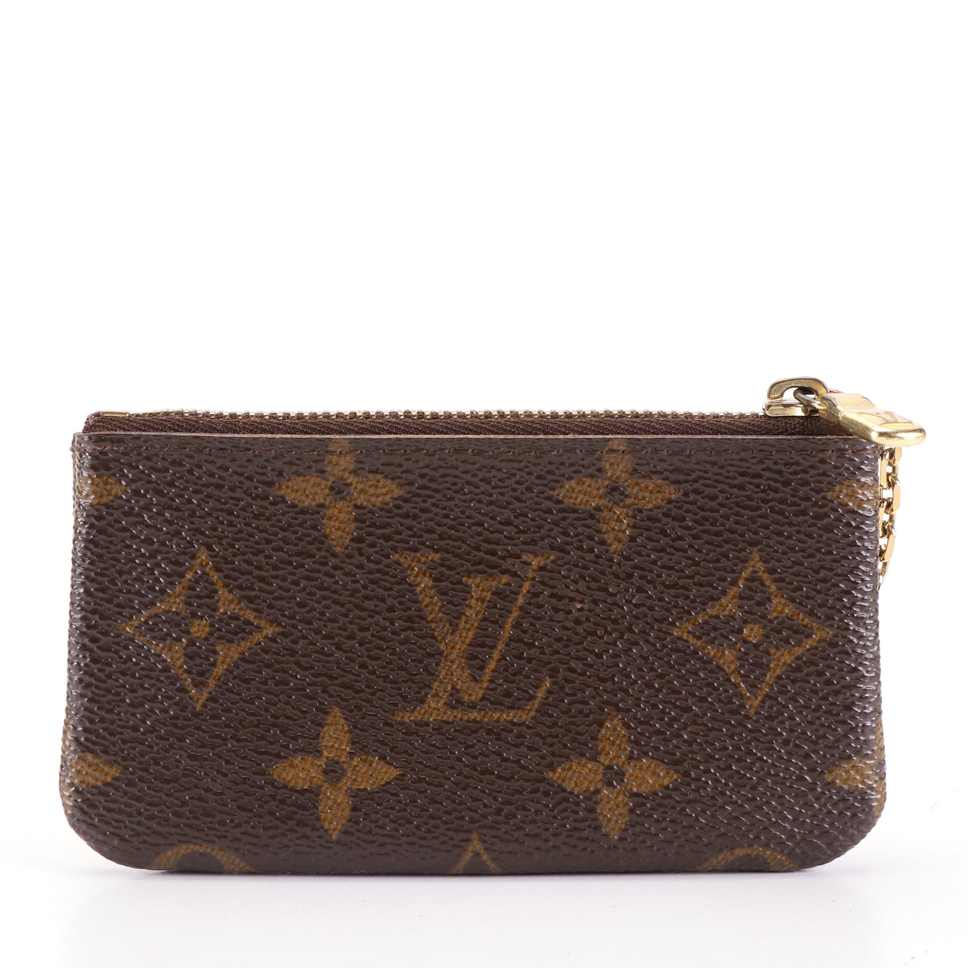 Louis Vuitton Key/Coin Pochette in Monogram Canvas