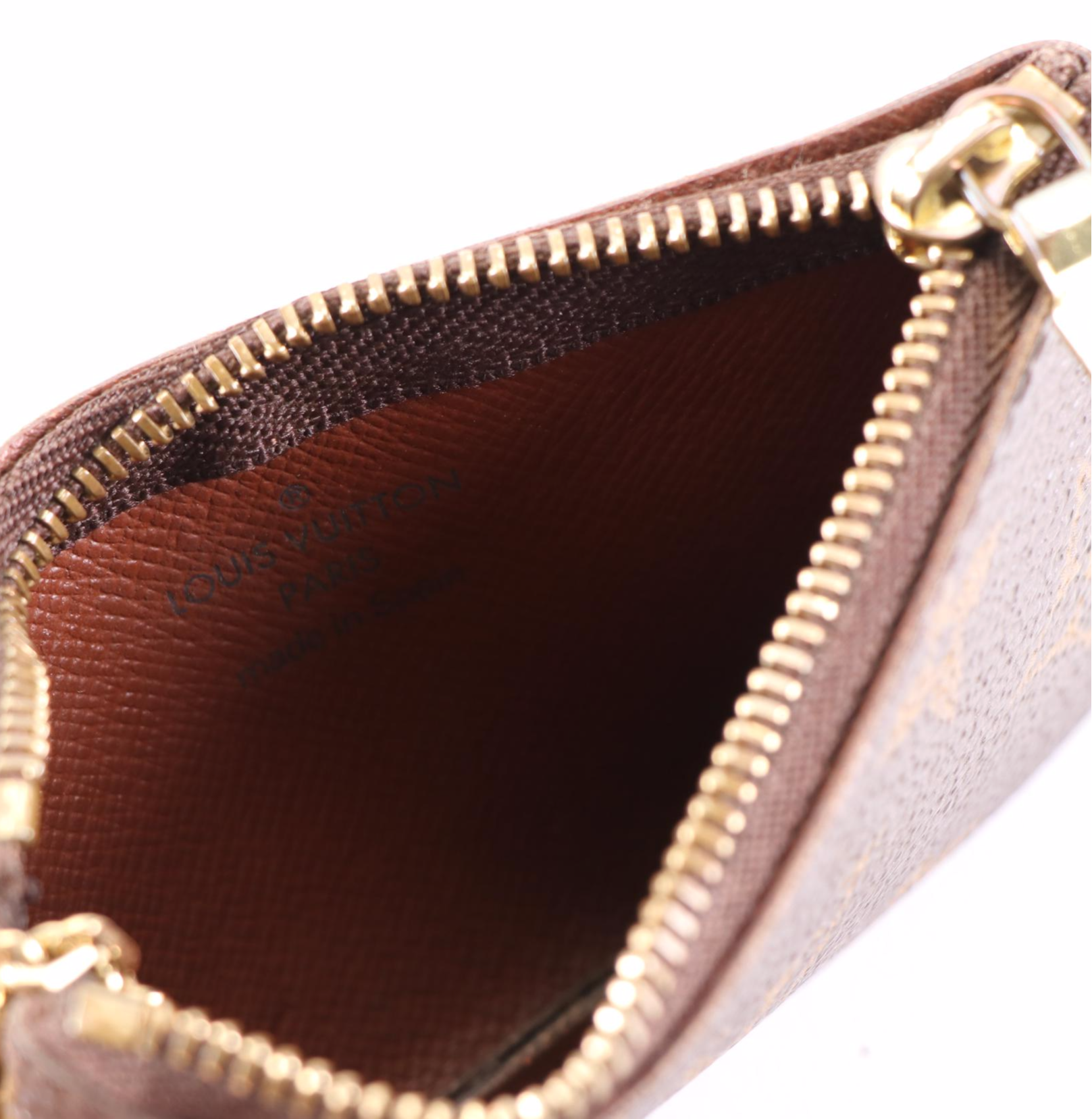 Louis Vuitton Key/Coin Pochette in Monogram Canvas