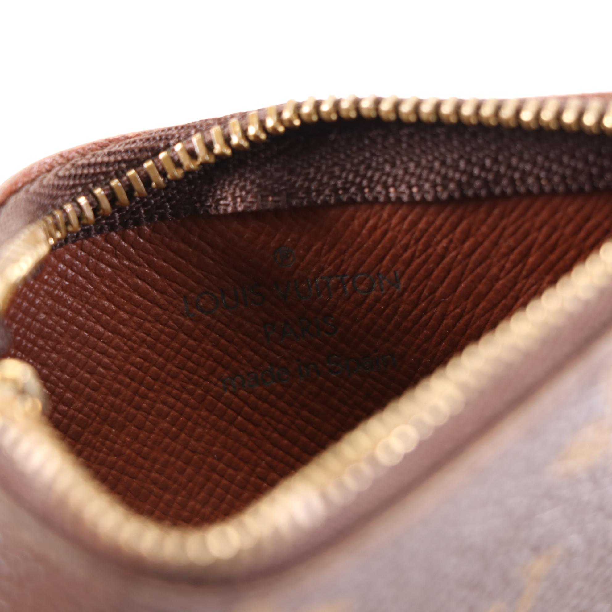 Louis Vuitton Key/Coin Pochette in Monogram Canvas