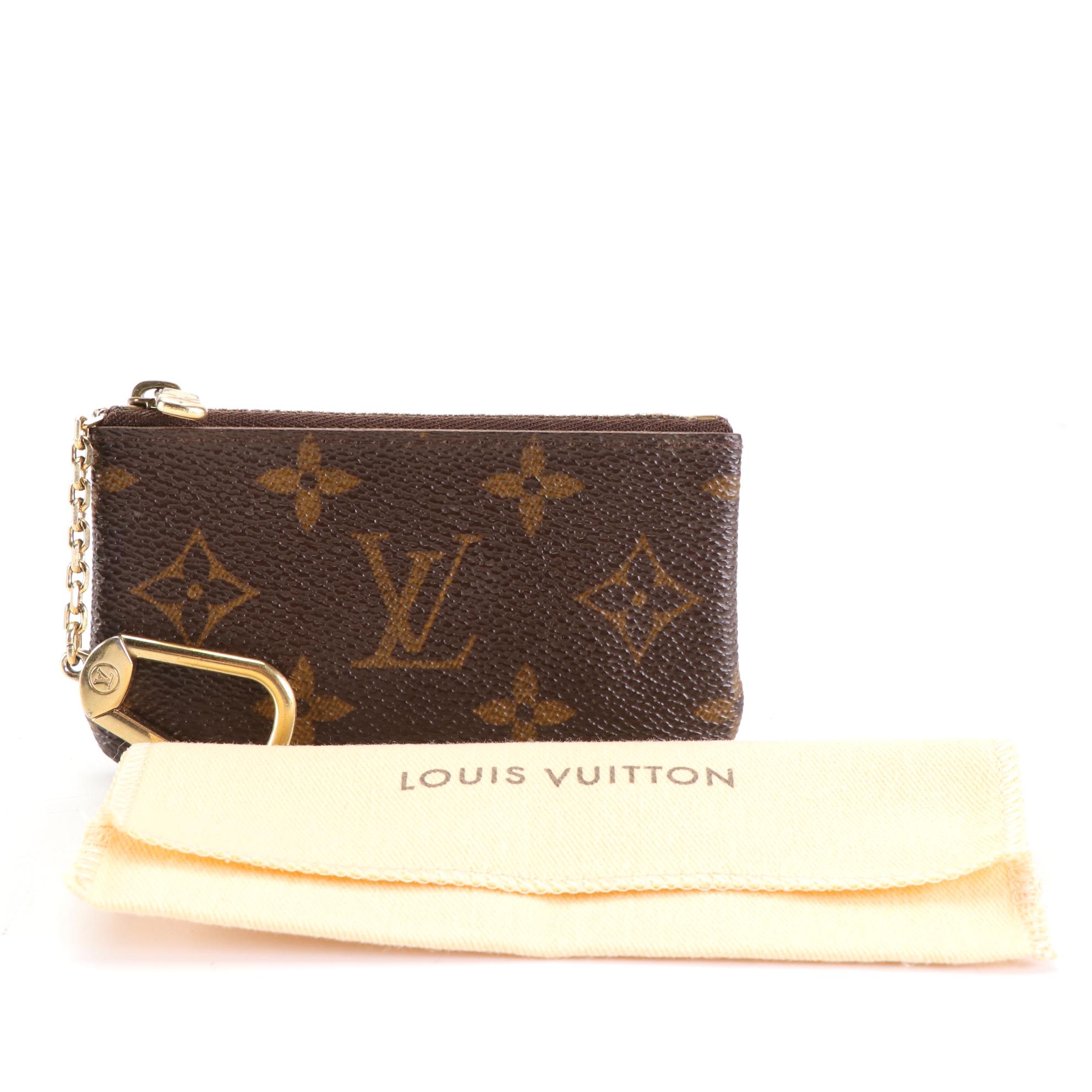 Louis Vuitton Key/Coin Pochette in Monogram Canvas