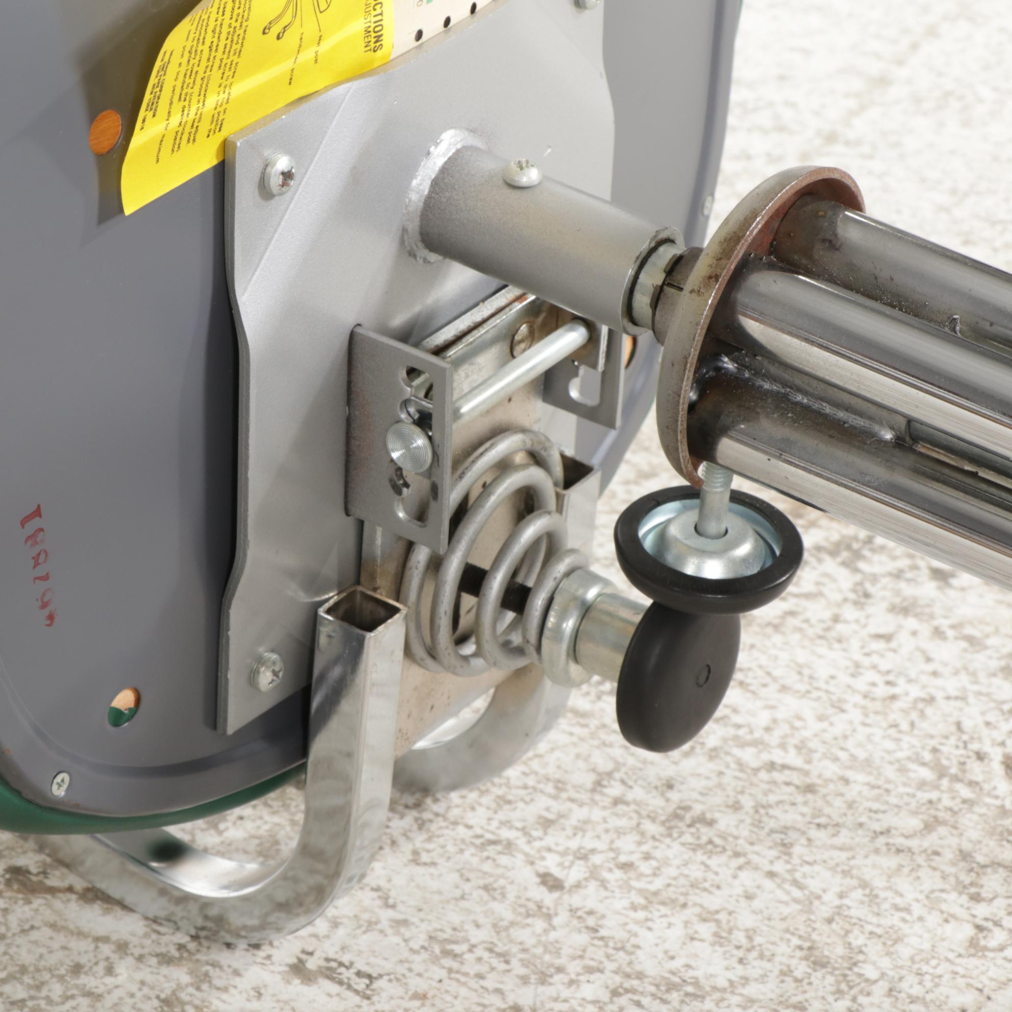 InterRoyal Metal Adjustable Rolling Drafting Chair, 1980s