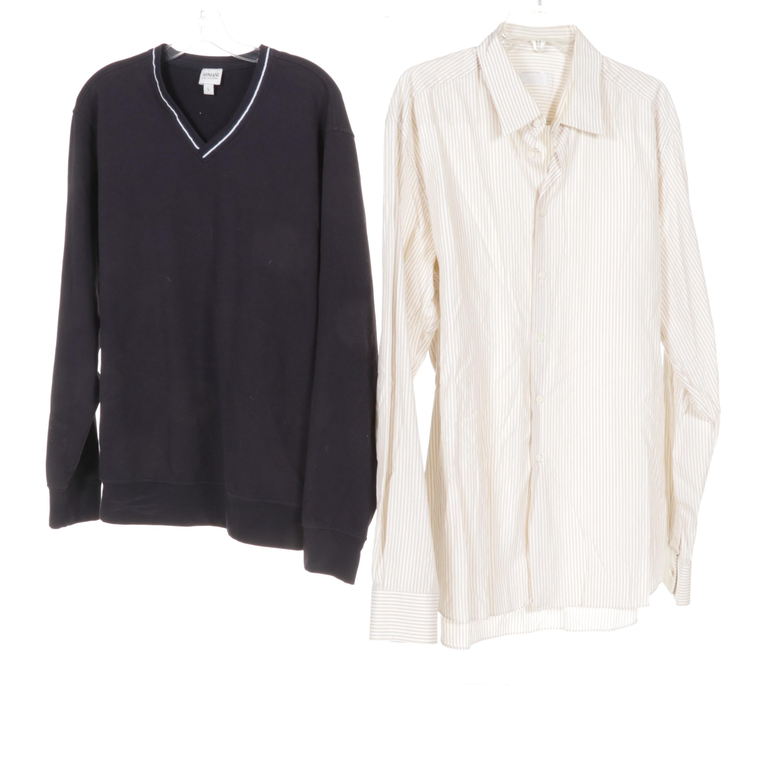 Men's Versace Couture Jeans with Prada, Armani, and Tommy Bahama Separates