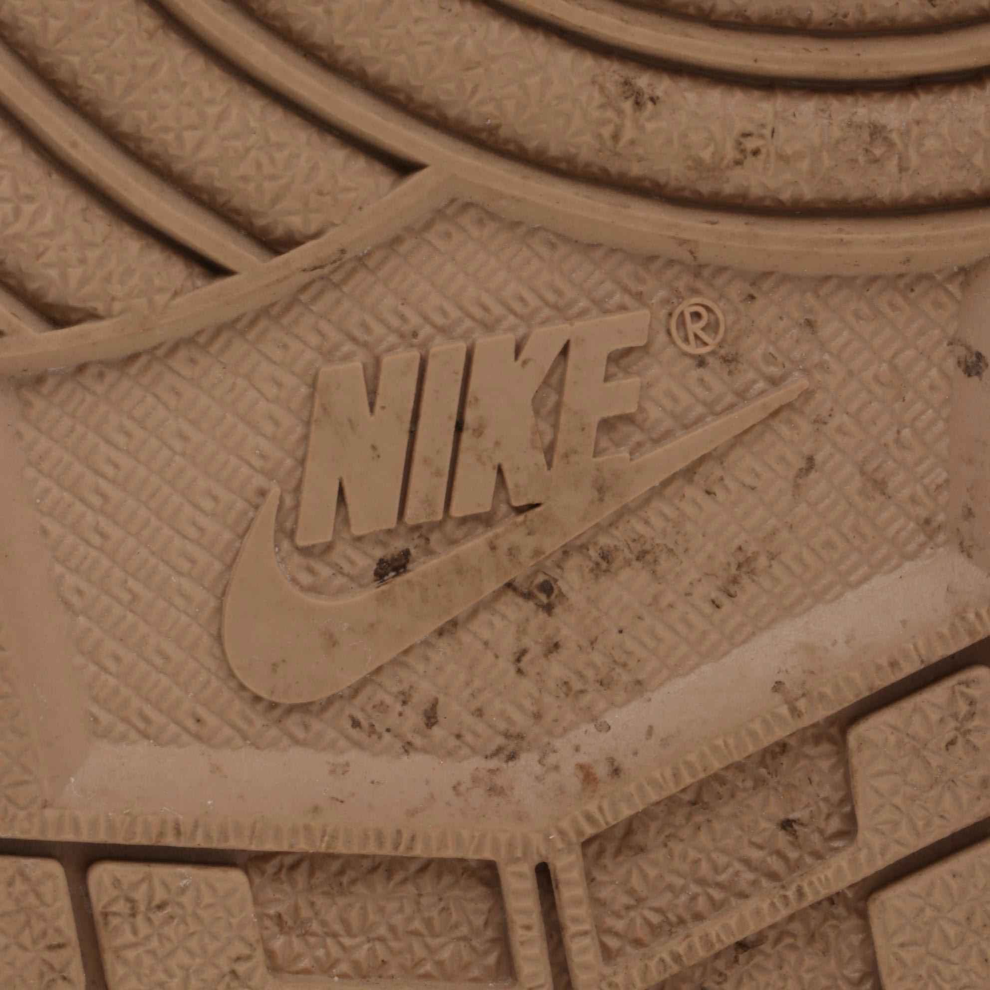 Men's Air Jordan 1 "Denim Red" Mid-Top Sneakers with Box