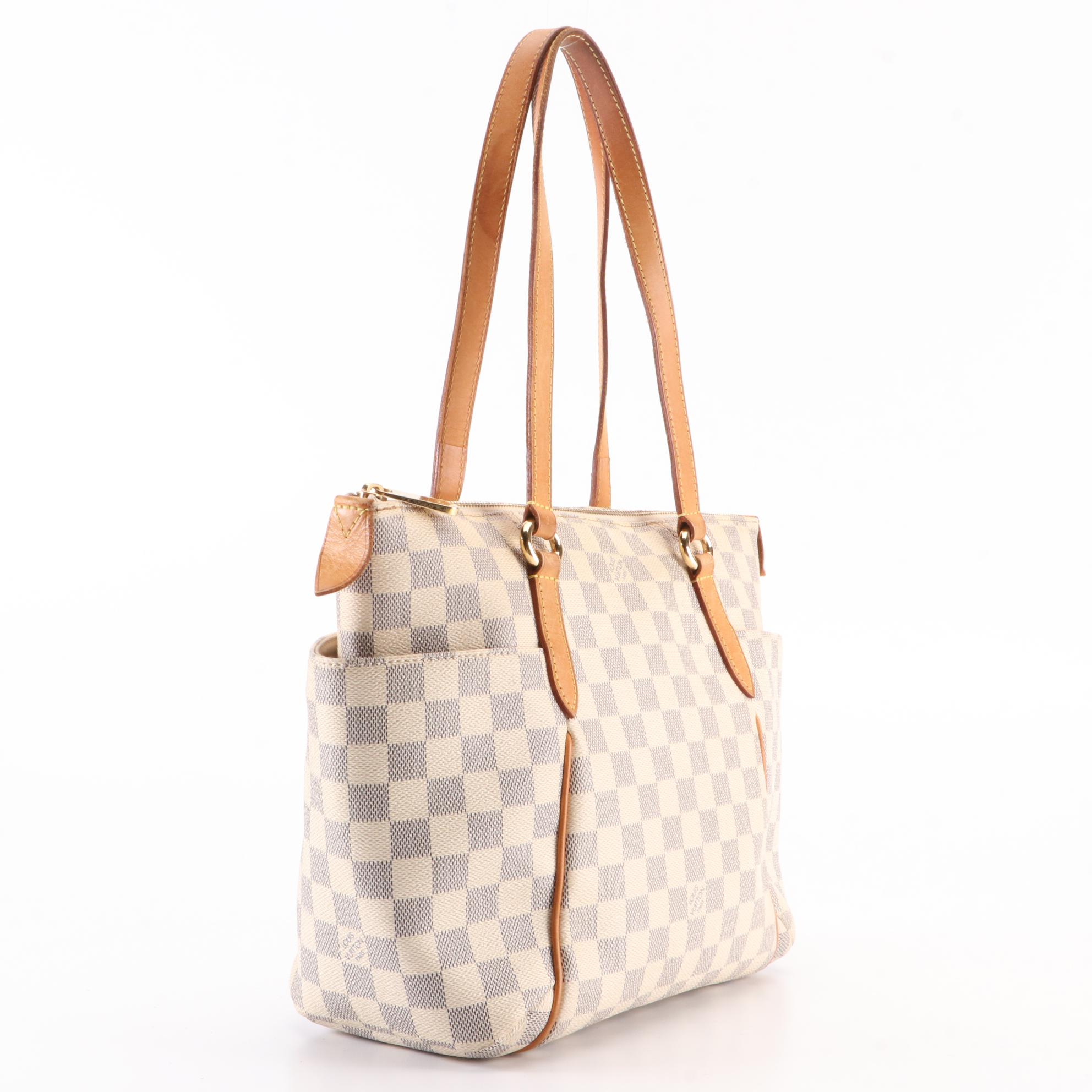 Louis Vuitton Totally Bag in Damier Azur Canvas