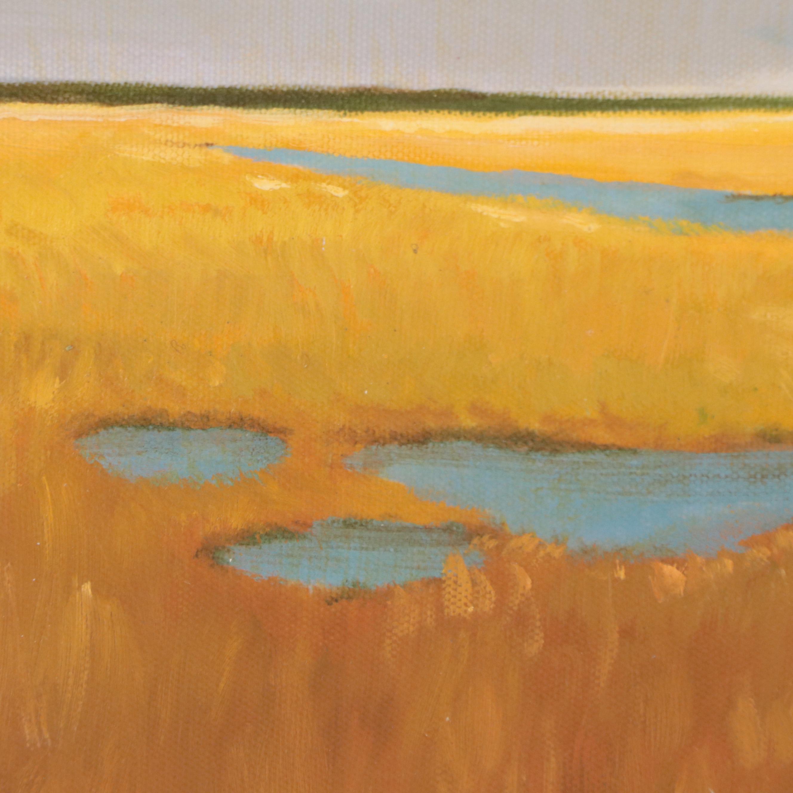 Castelle Country Landscape Oil Painting, 21st Century