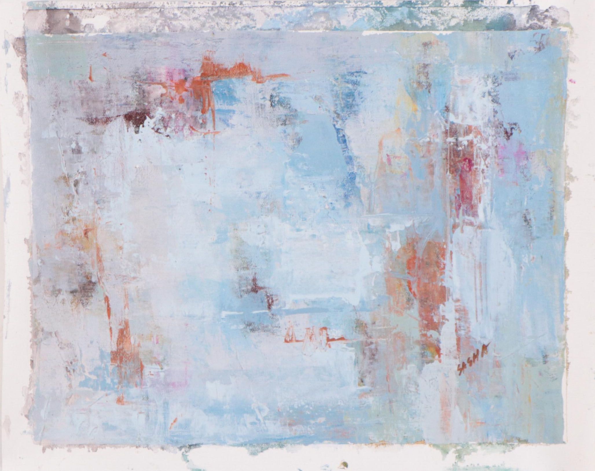 Abstract Oil Painting, 21st Century