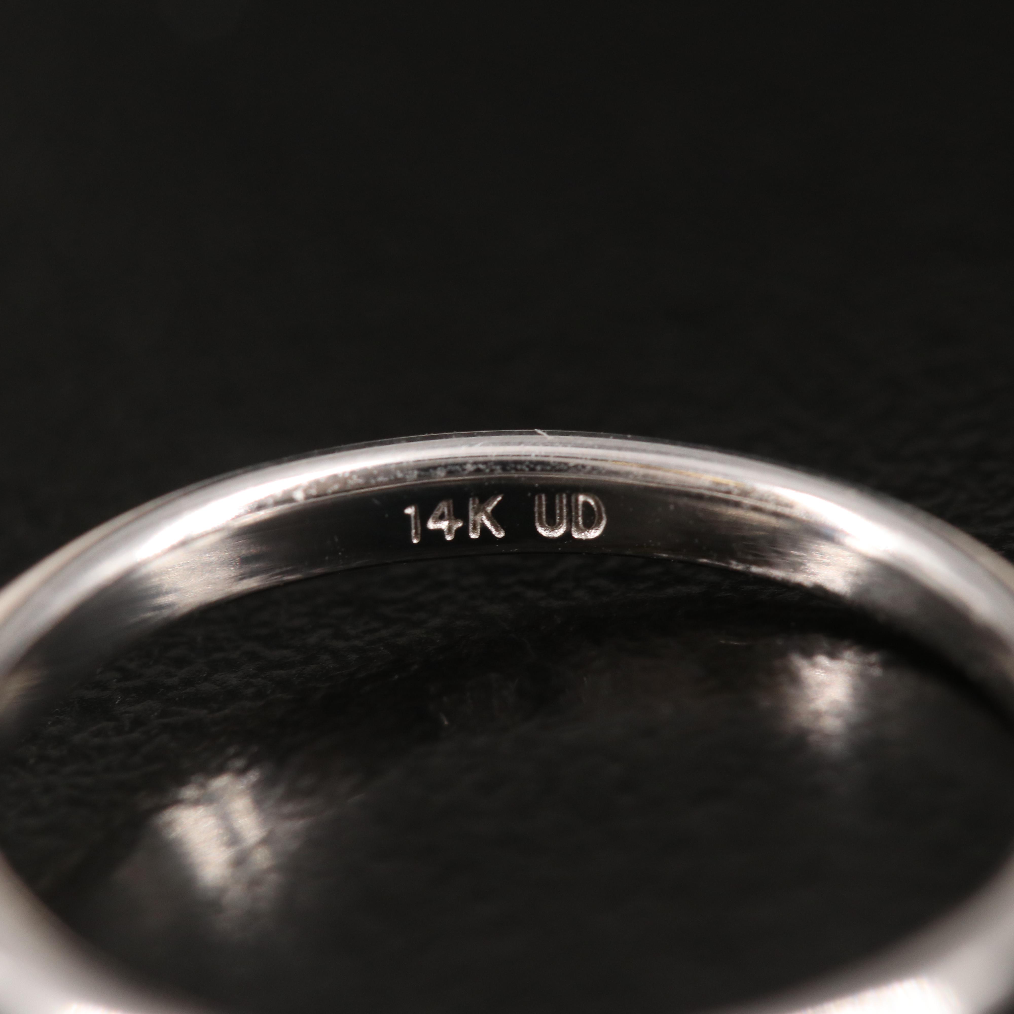 14K 0.50 CT Lab Grown Diamond Solitaire Ring