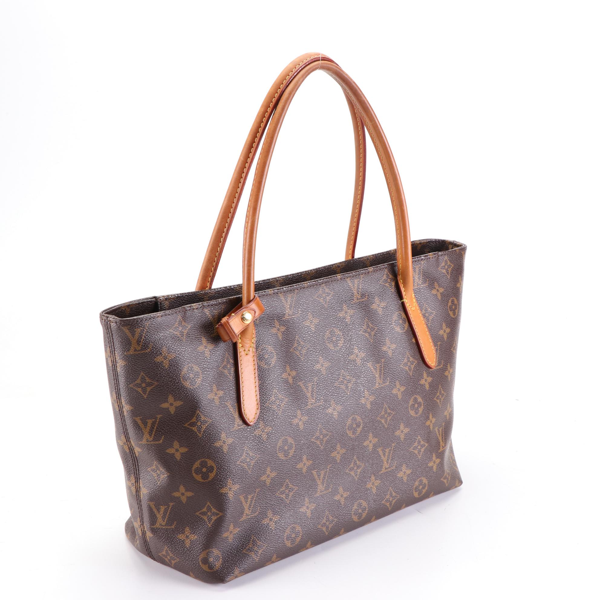 Louis Vuitton Raspail PM Tote in Monogram Canvas and Leather