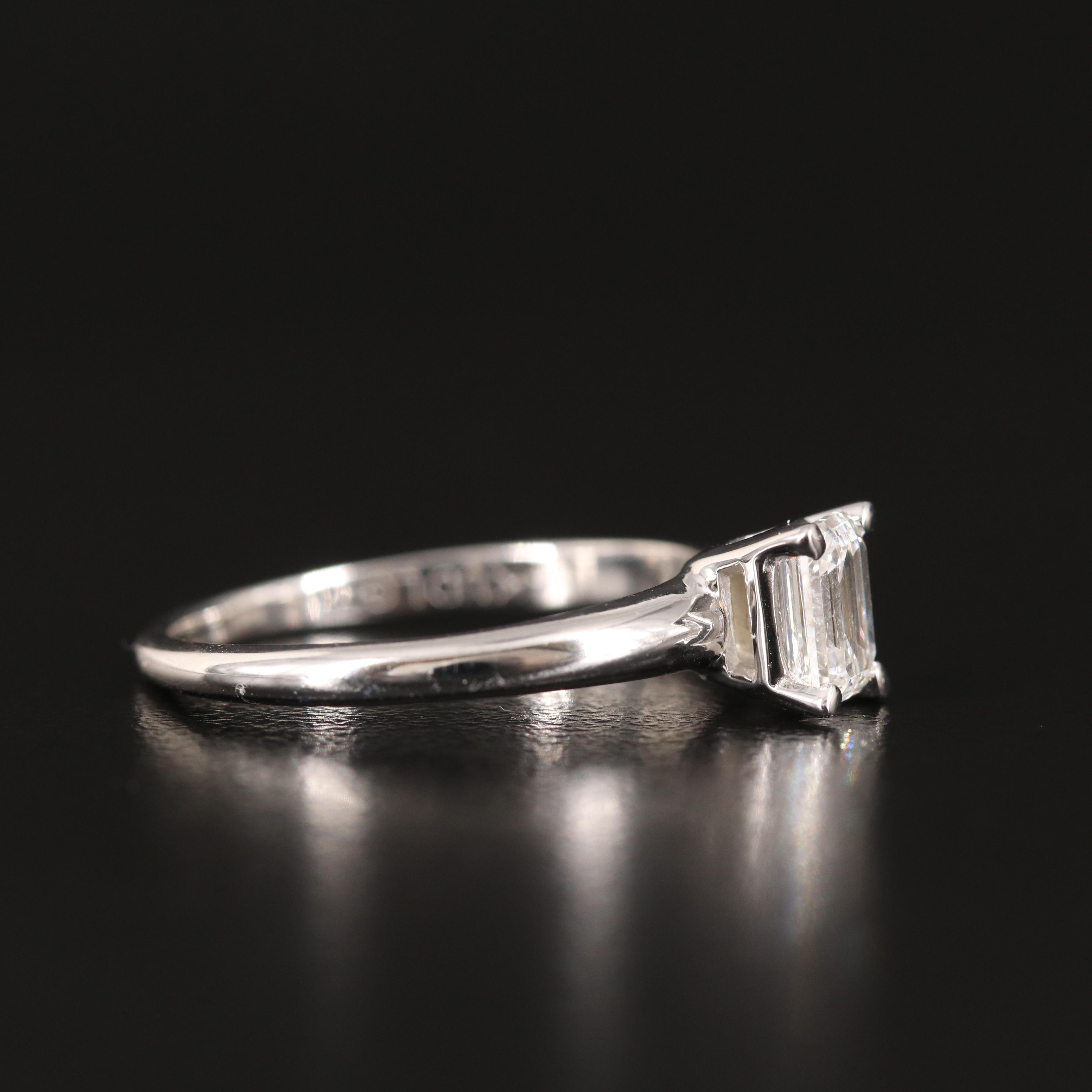 14K 0.59 CT Lab Grown Diamond Solitaire Ring