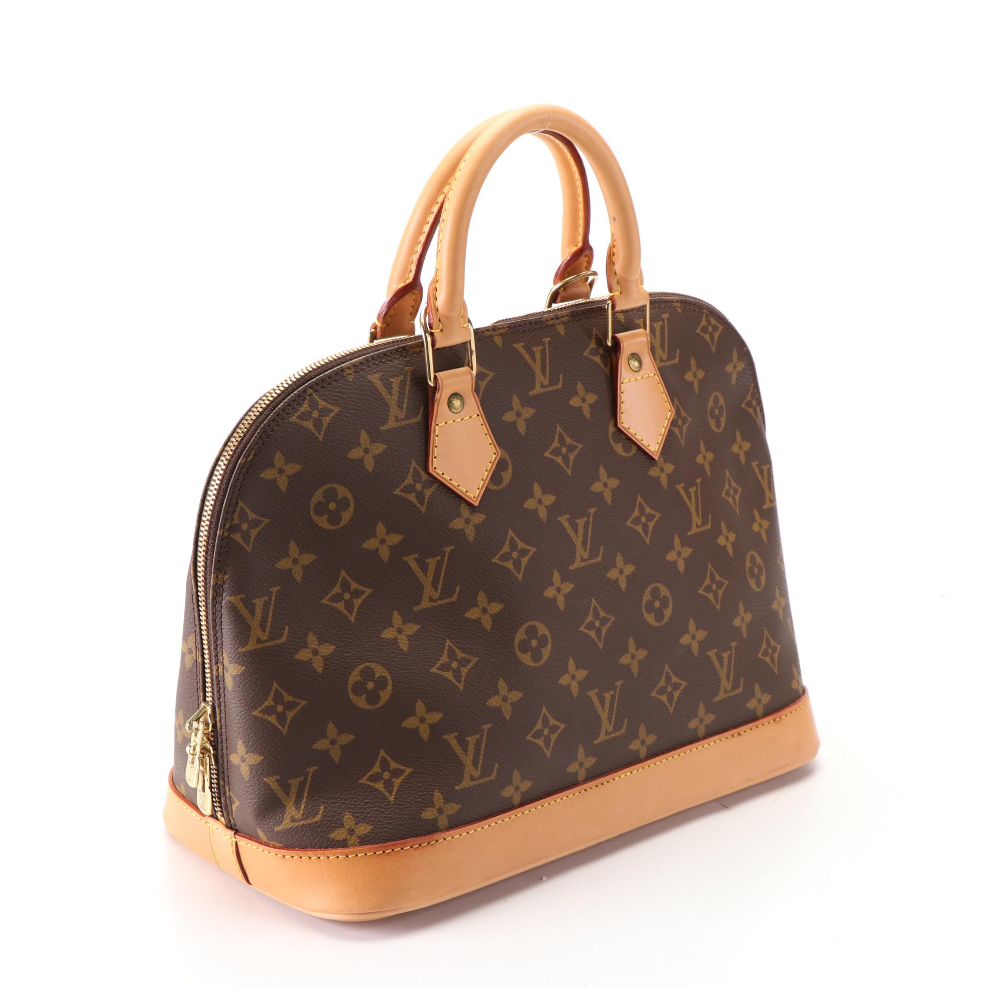Louis Vuitton Alma PM Bag in Monogram Canvas