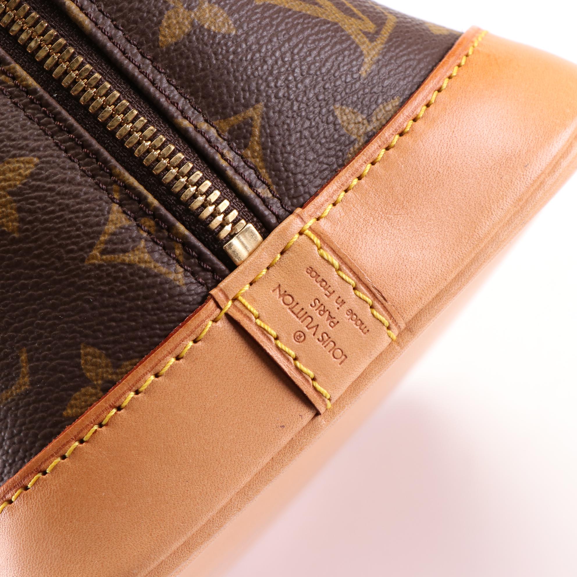 Louis Vuitton Alma PM Bag in Monogram Canvas