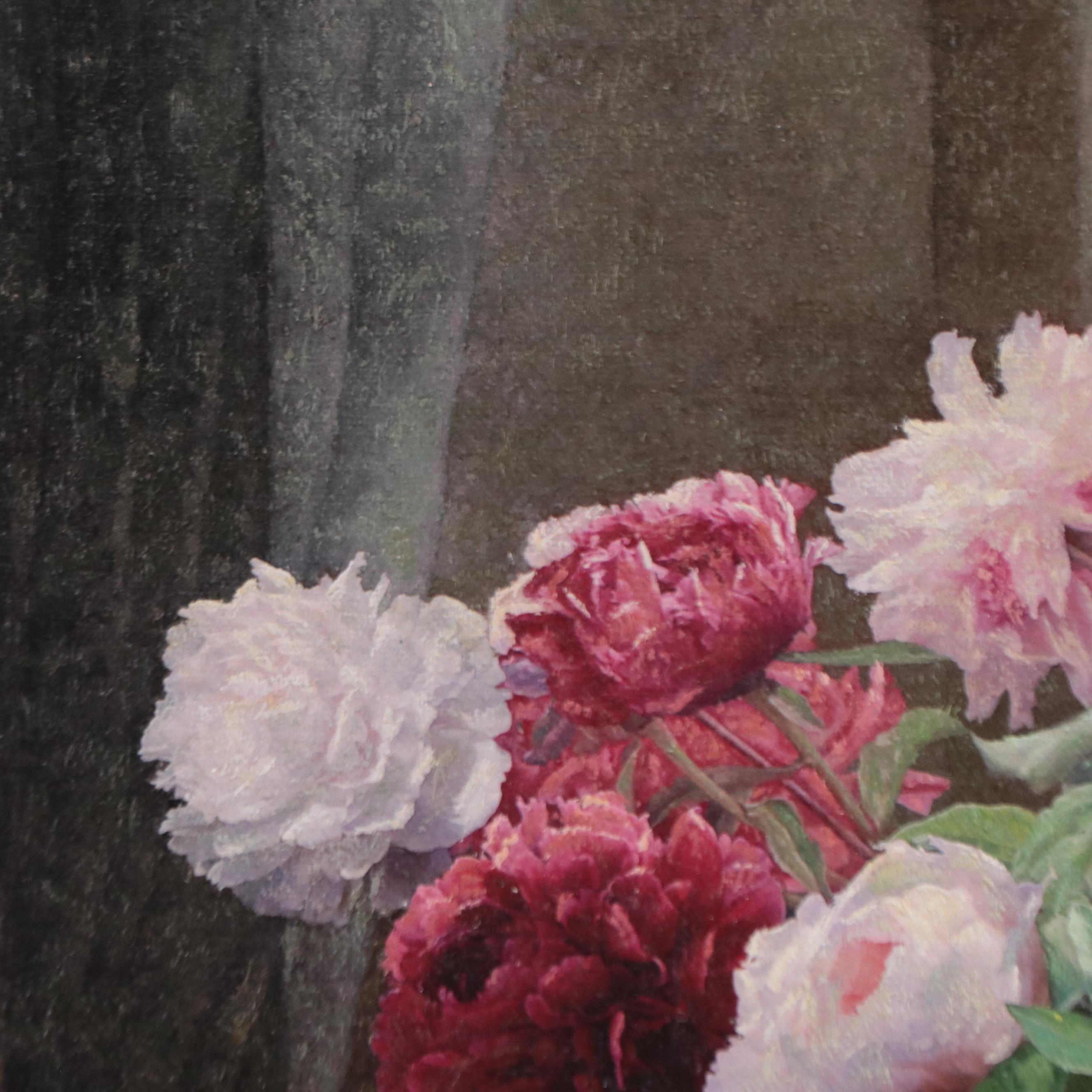 Lik Floral Still Life Oil Painting, 21st Century