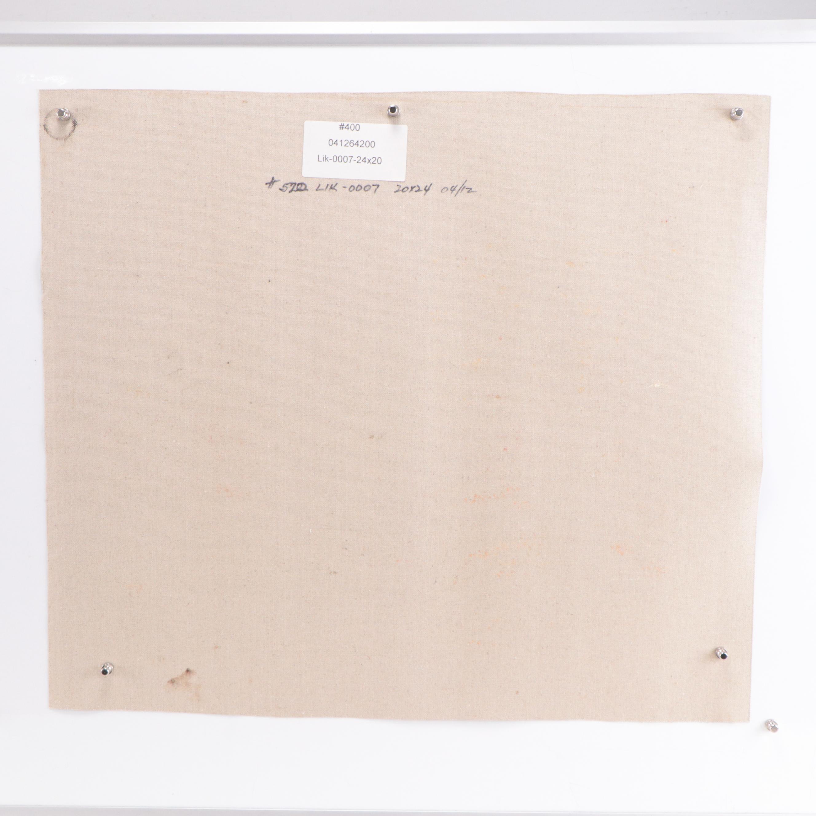 Lik Floral Still Life Oil Painting, 21st Century