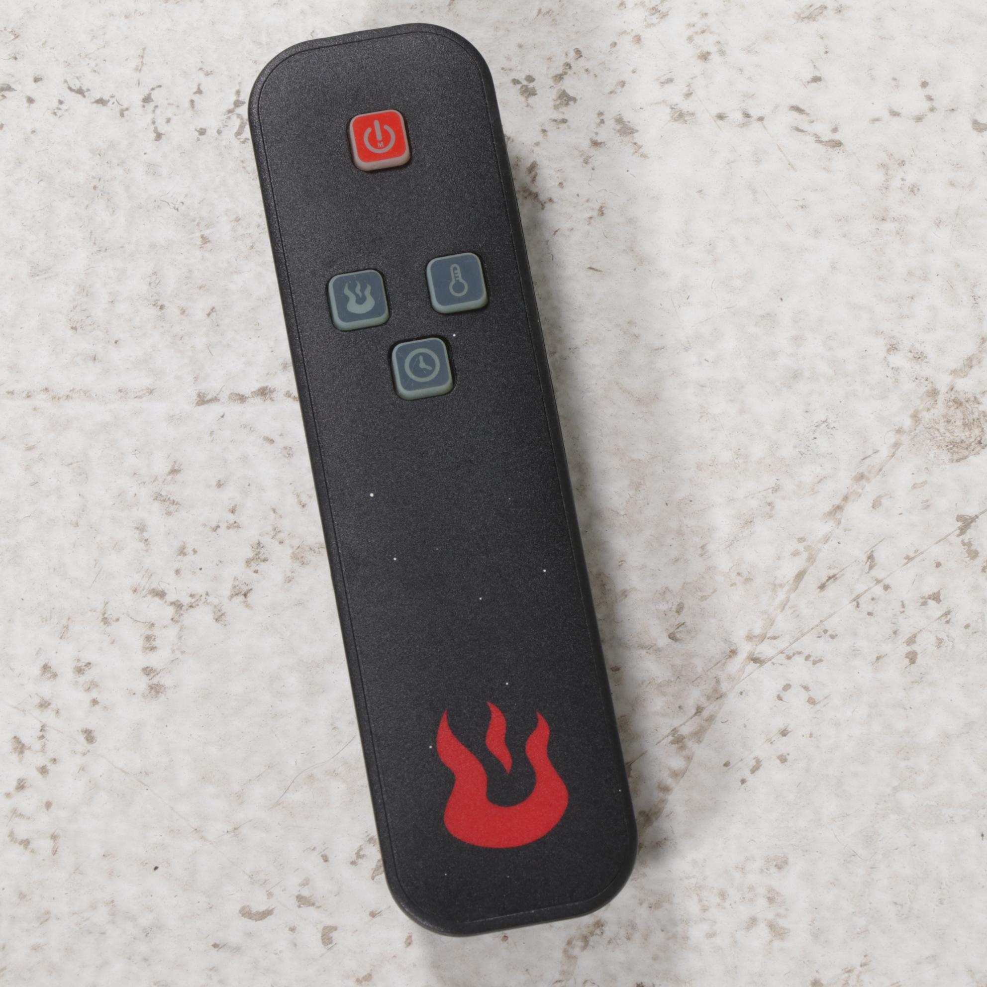 Greentouch Home Electric Fireplace with Stone Surround, 21st Century