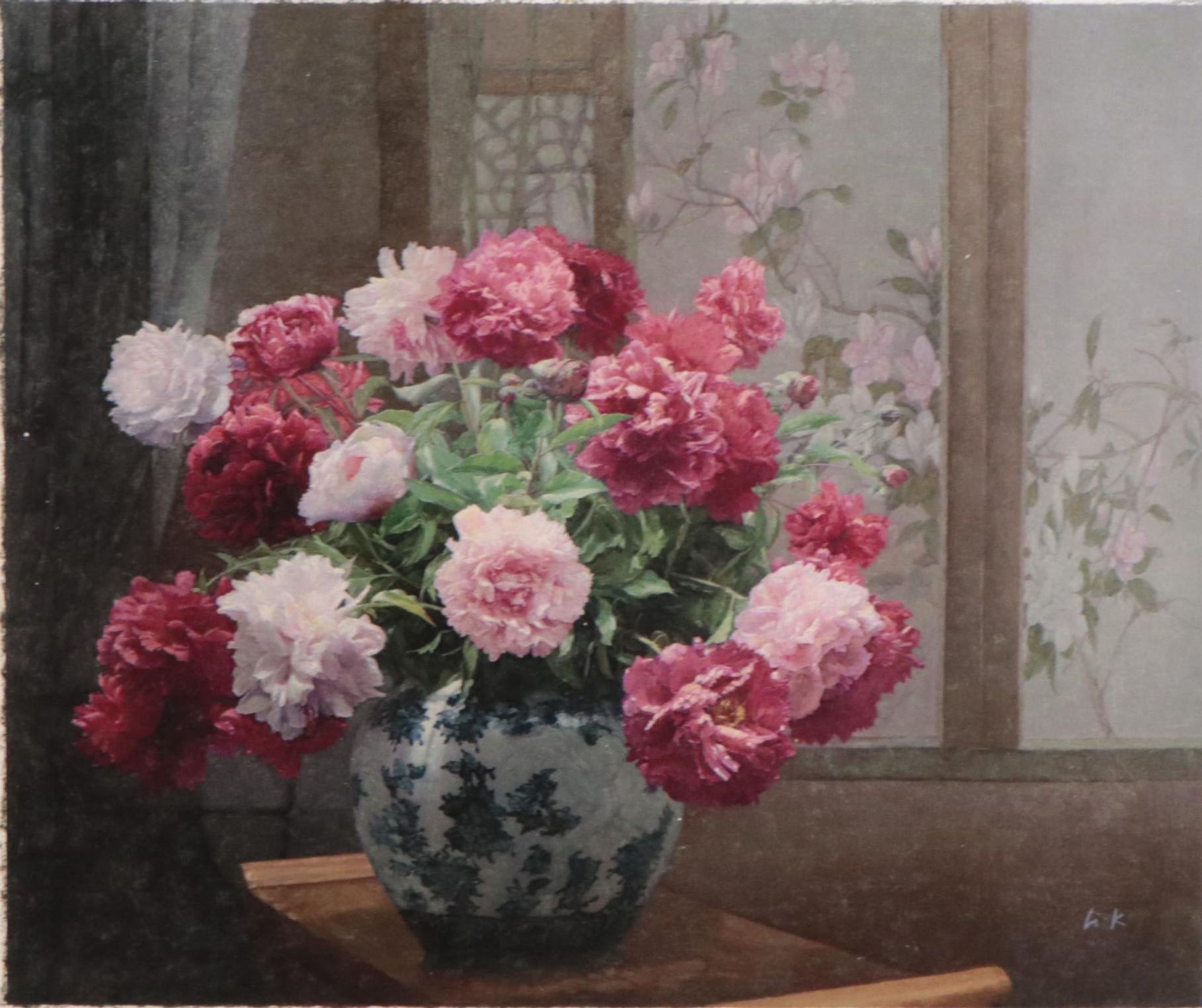 Lik Floral Still Life Oil Painting, 21st Century