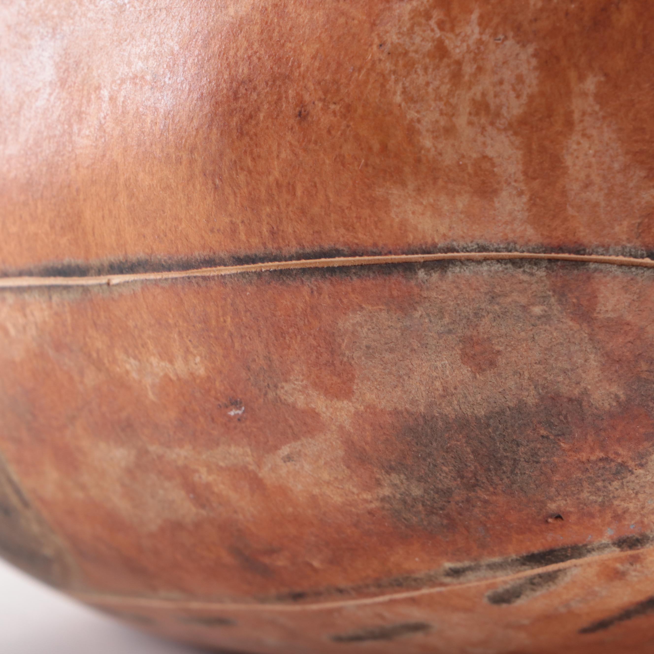 Hand-Painted and Decorated Gourd Bird Figure