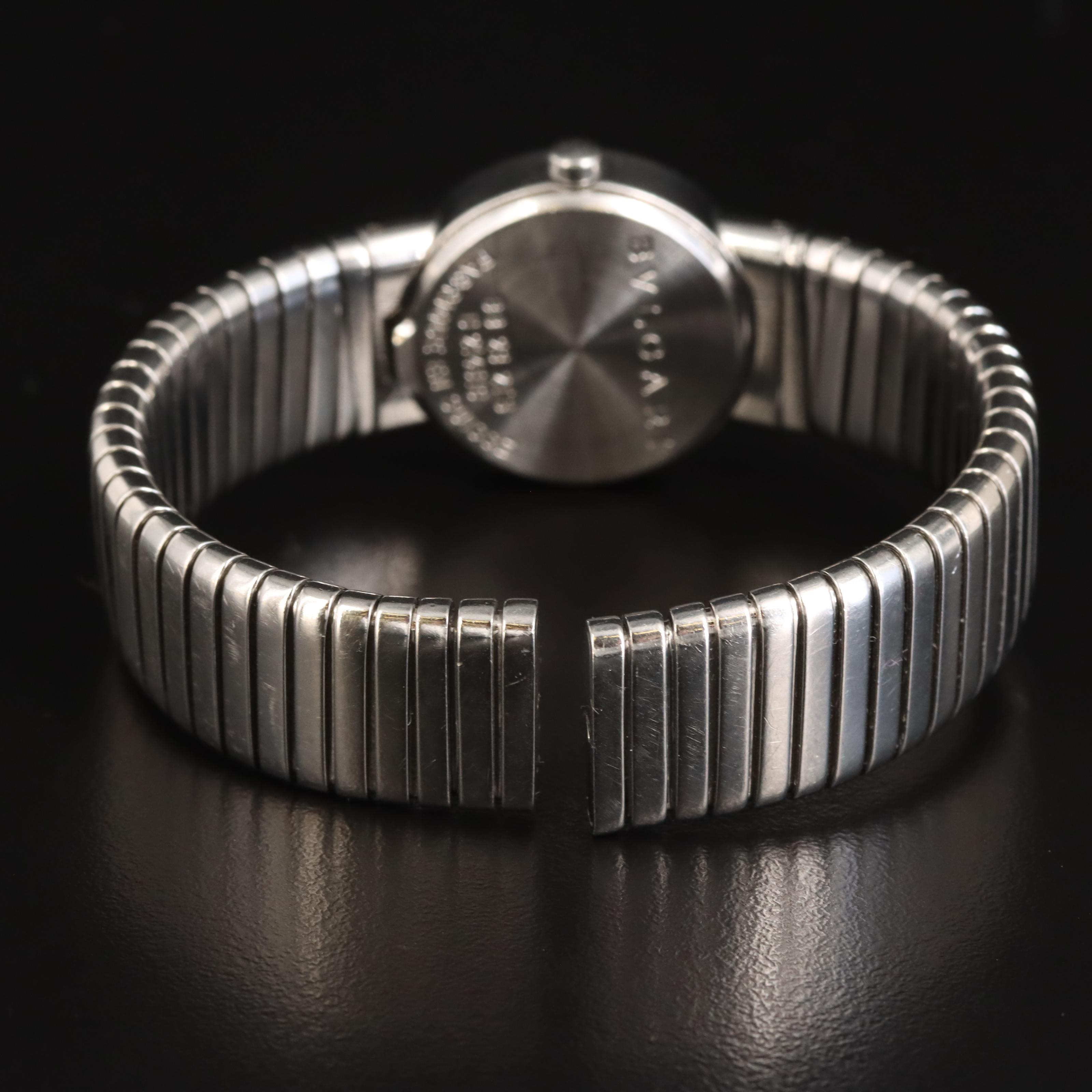 BVLGARI Tubogas Stainless Steel Watch