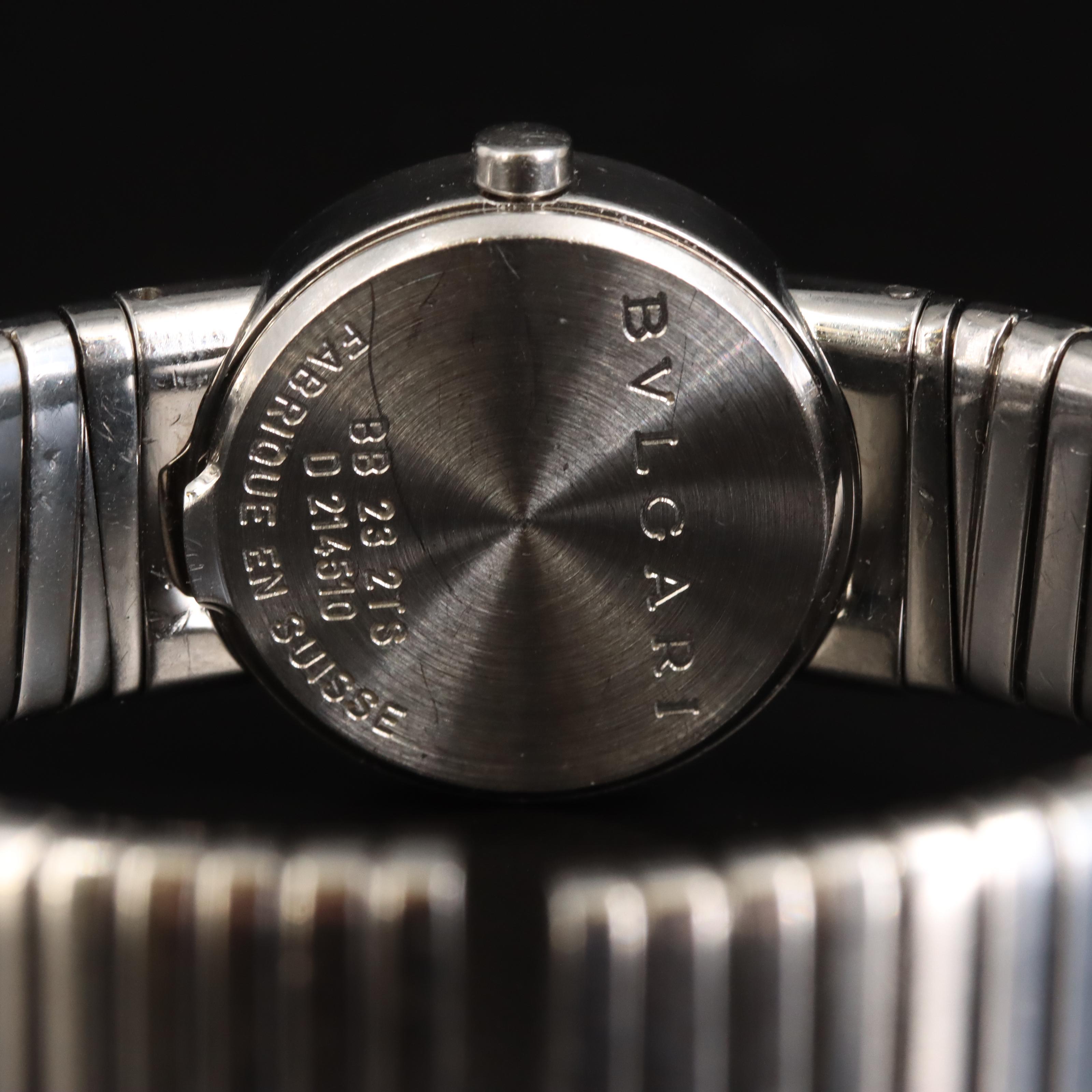 BVLGARI Tubogas Stainless Steel Watch