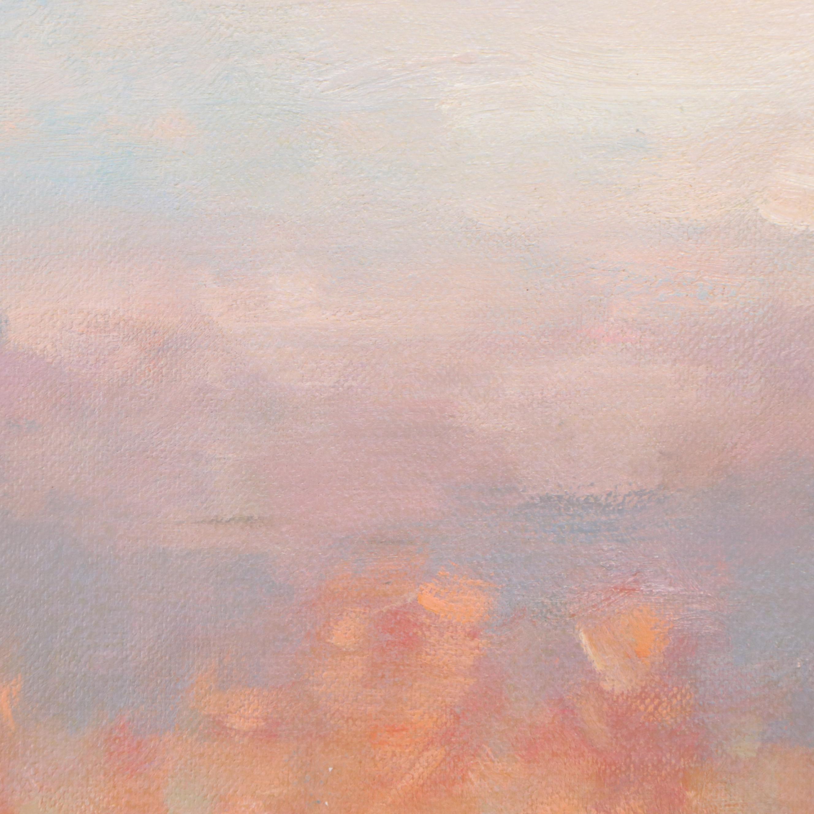 John Young Impressionist Landscape Oil Painting, 21st Century