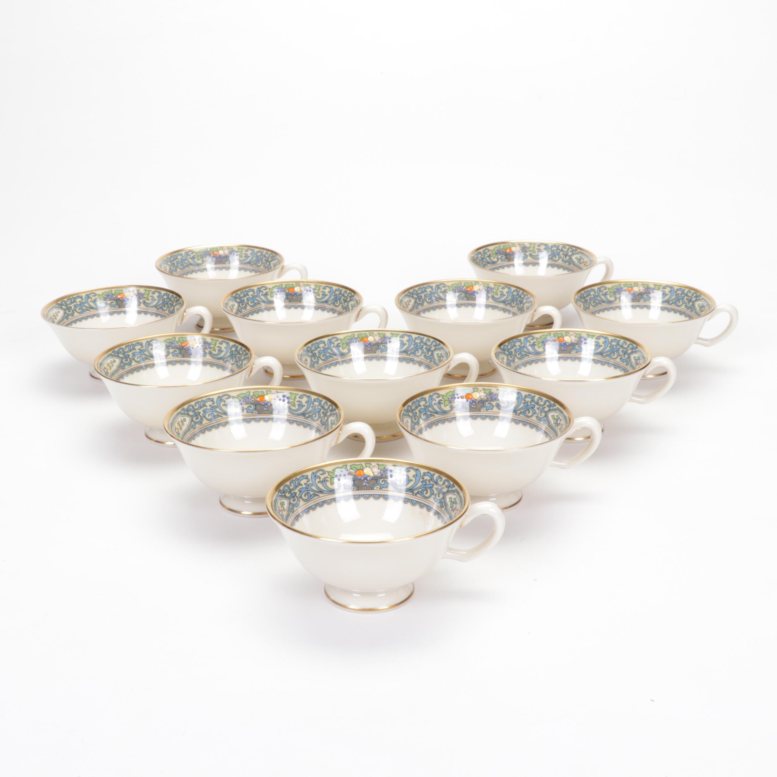 Lenox "Autumn" Porcelain Dinnerware, Late 20th Century