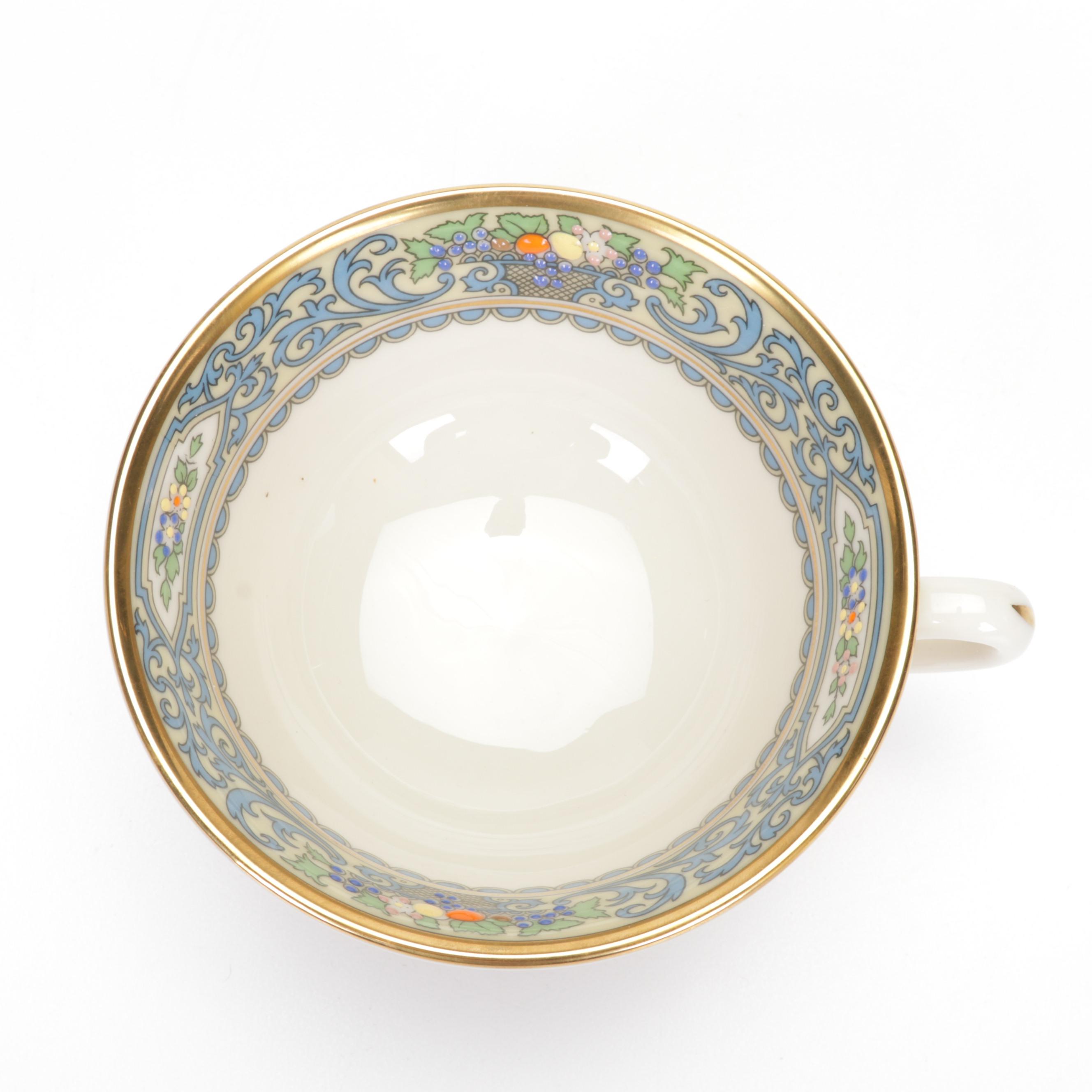 Lenox "Autumn" Porcelain Dinnerware, Late 20th Century