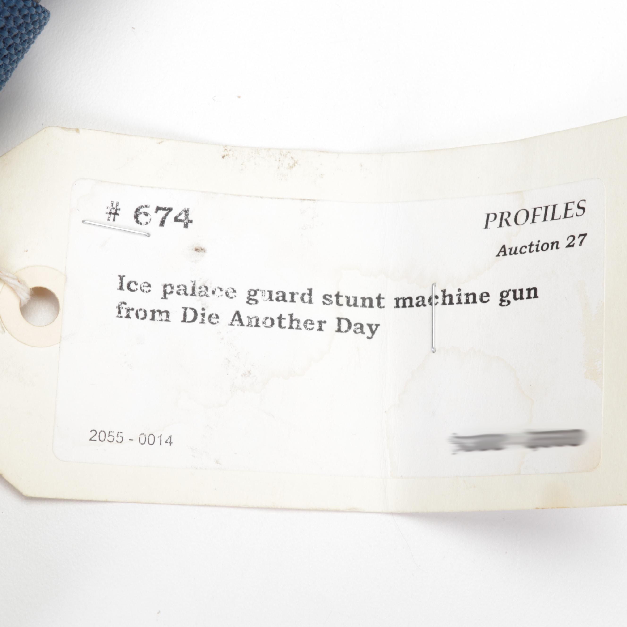 Prop HK 5.6mm Machine Gun Used in James Bond: "Die Another Day," 2002