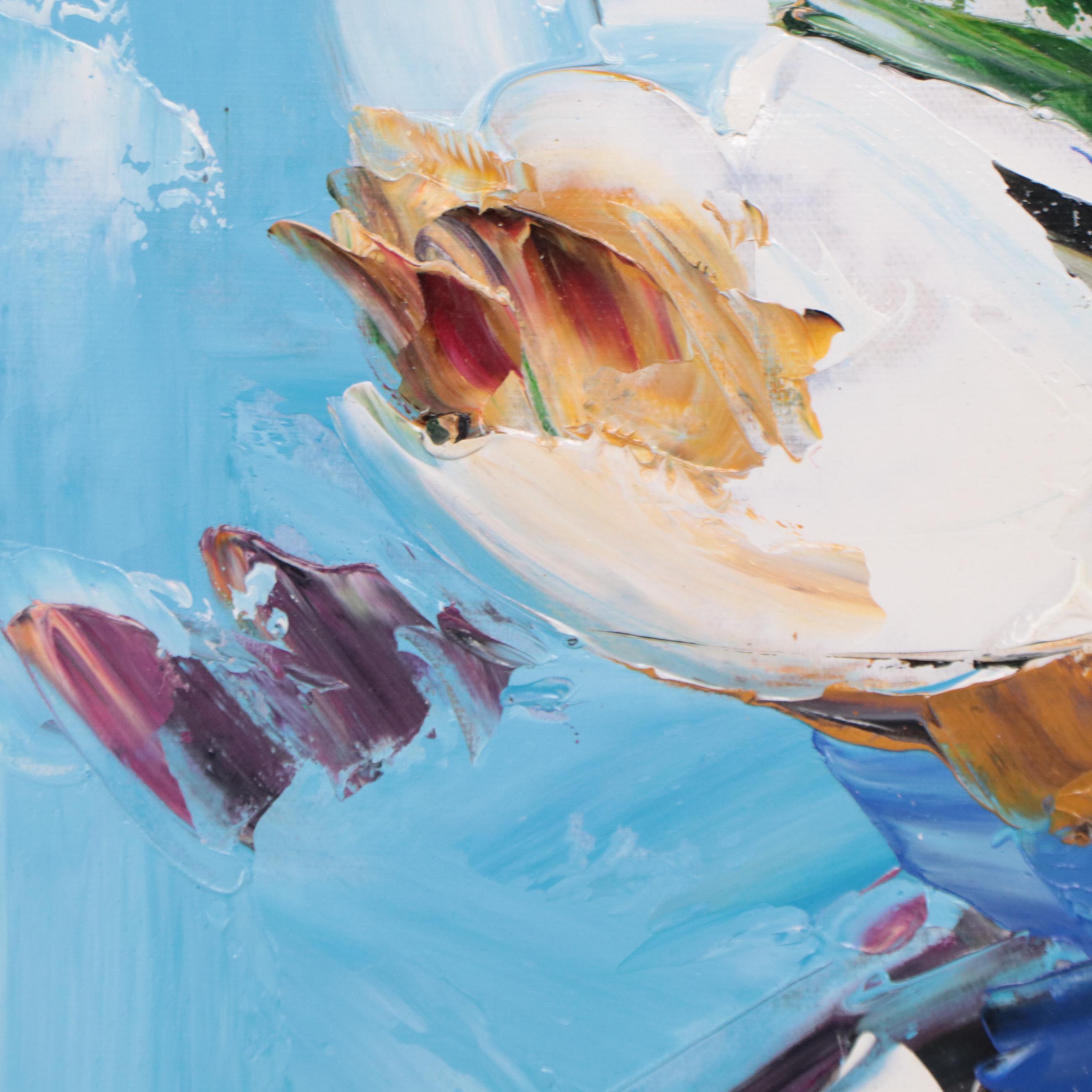 Ping Still Life Oil Painting, 21st Century