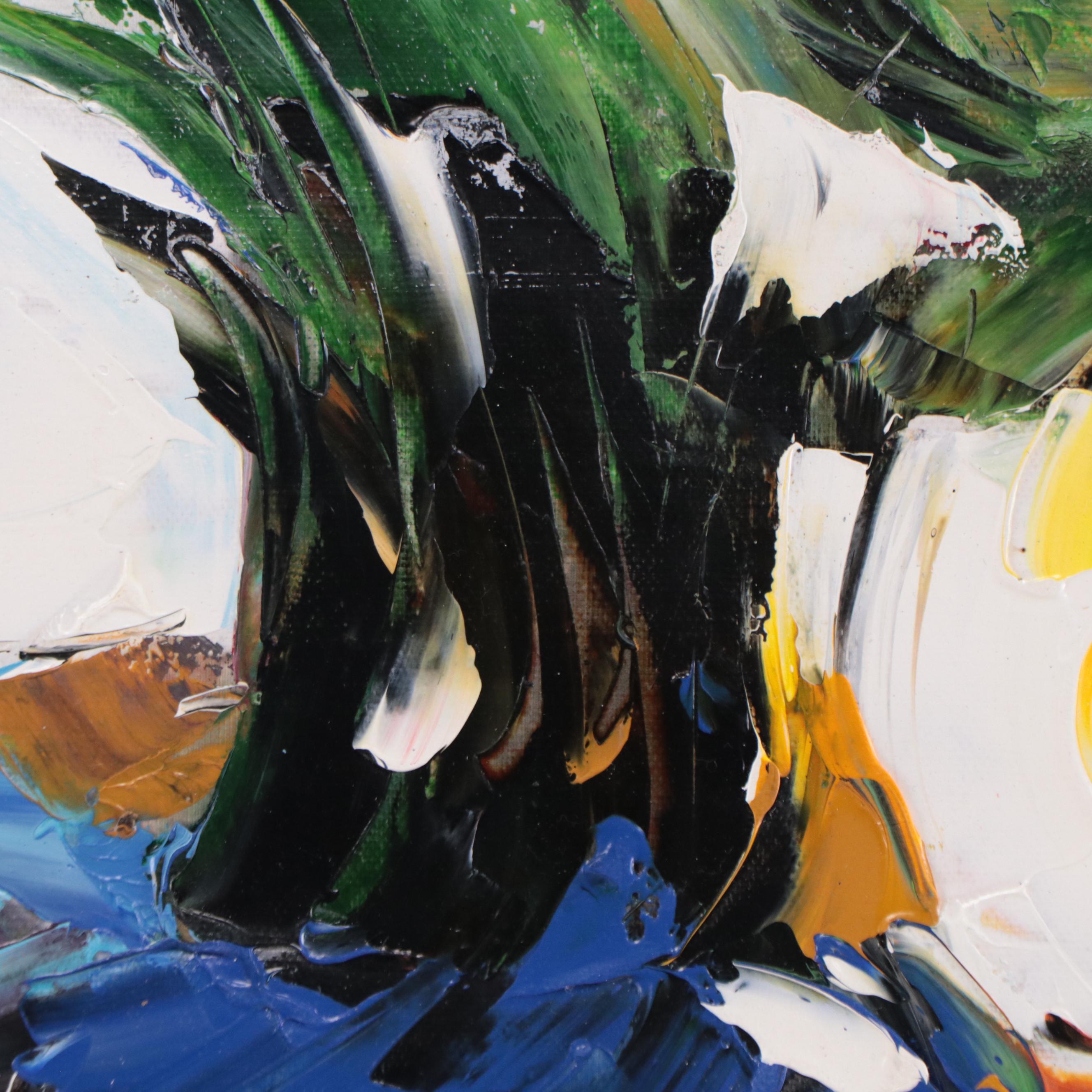 Ping Still Life Oil Painting, 21st Century