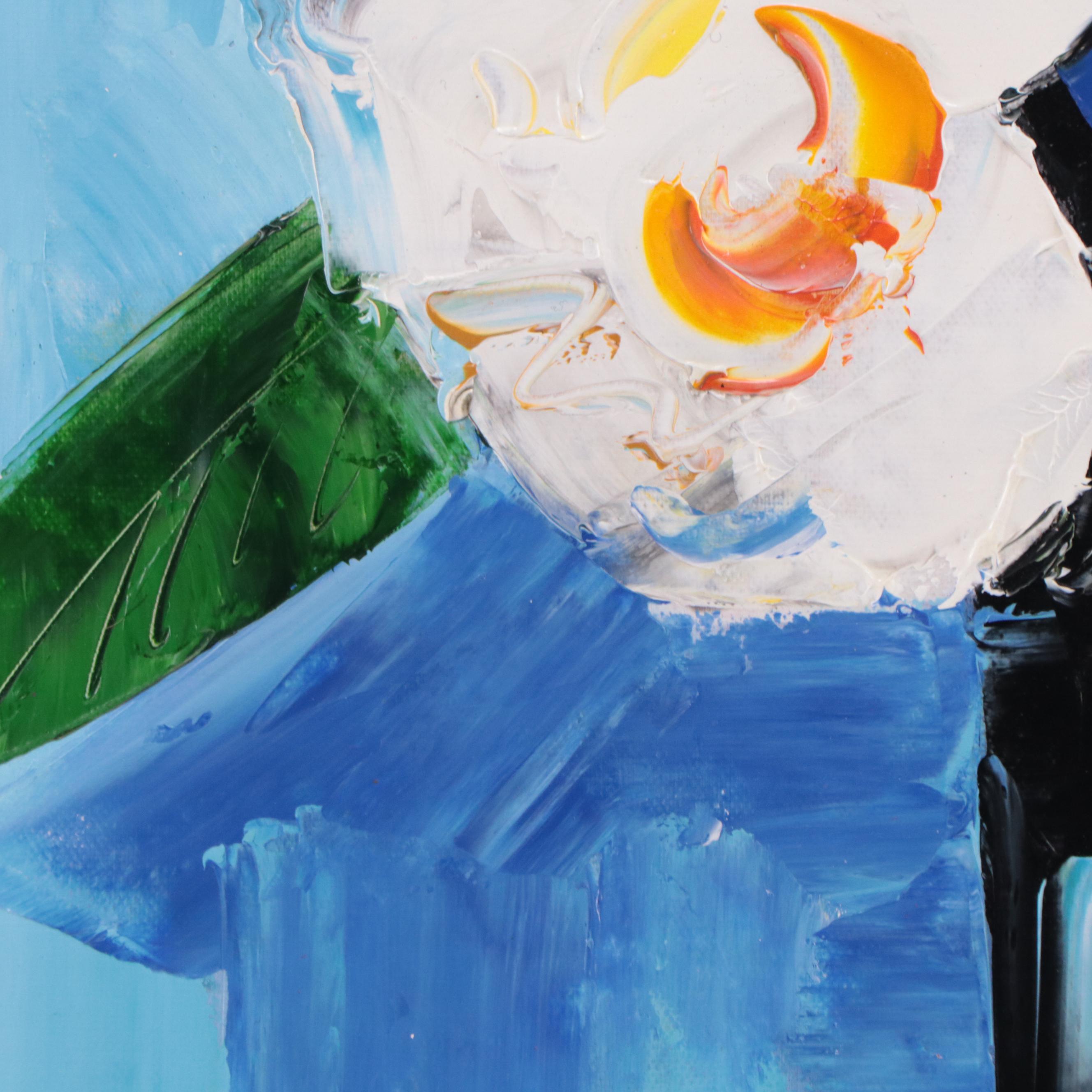 Ping Still Life Oil Painting, 21st Century