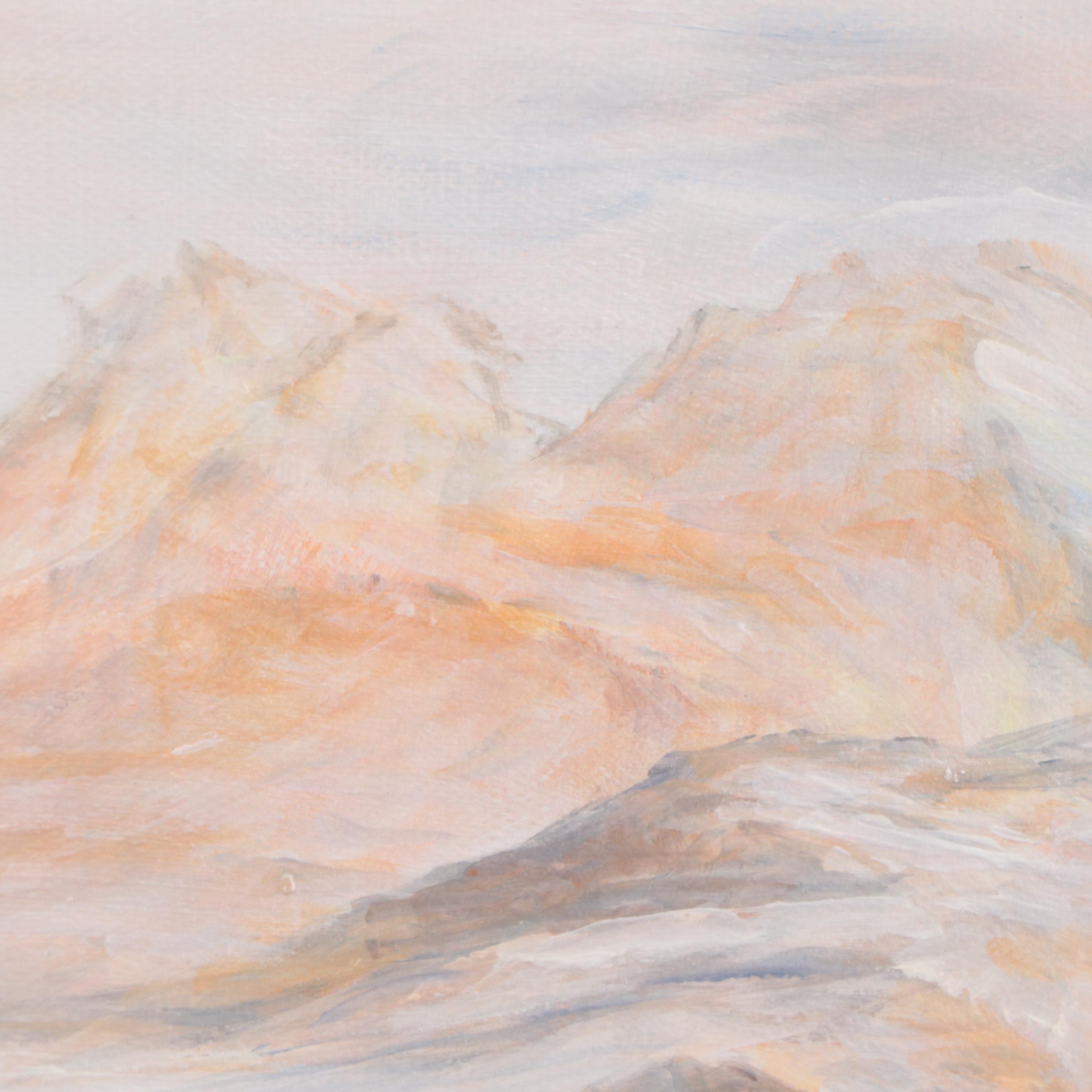 Qinghua Landscape Oil Painting, 21st Century