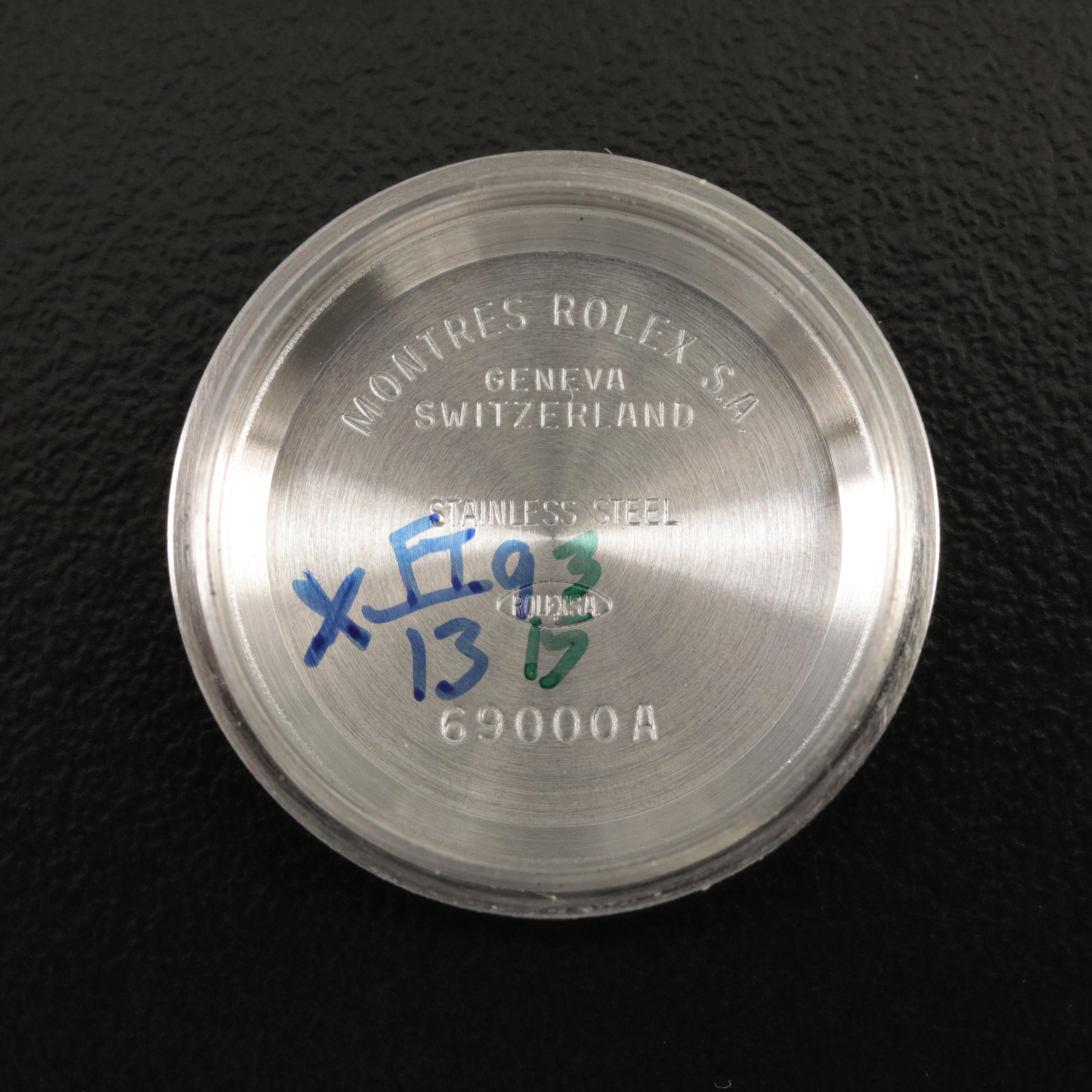 1994 Rolex 1.15 CTW Diamond Dial and Bezel Datejust Watch