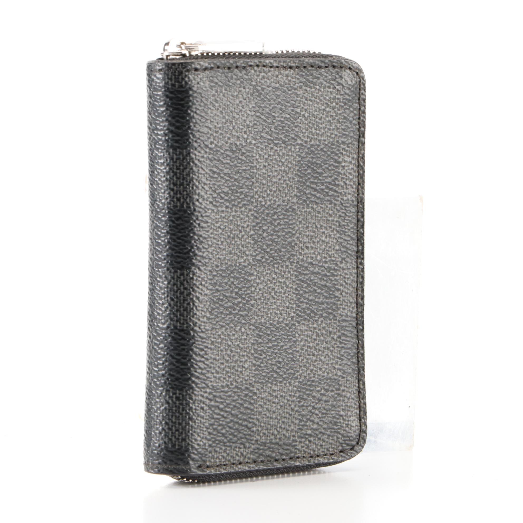 Louis Vuitton Zippy Coin Purse in Damier Graphite Canvas