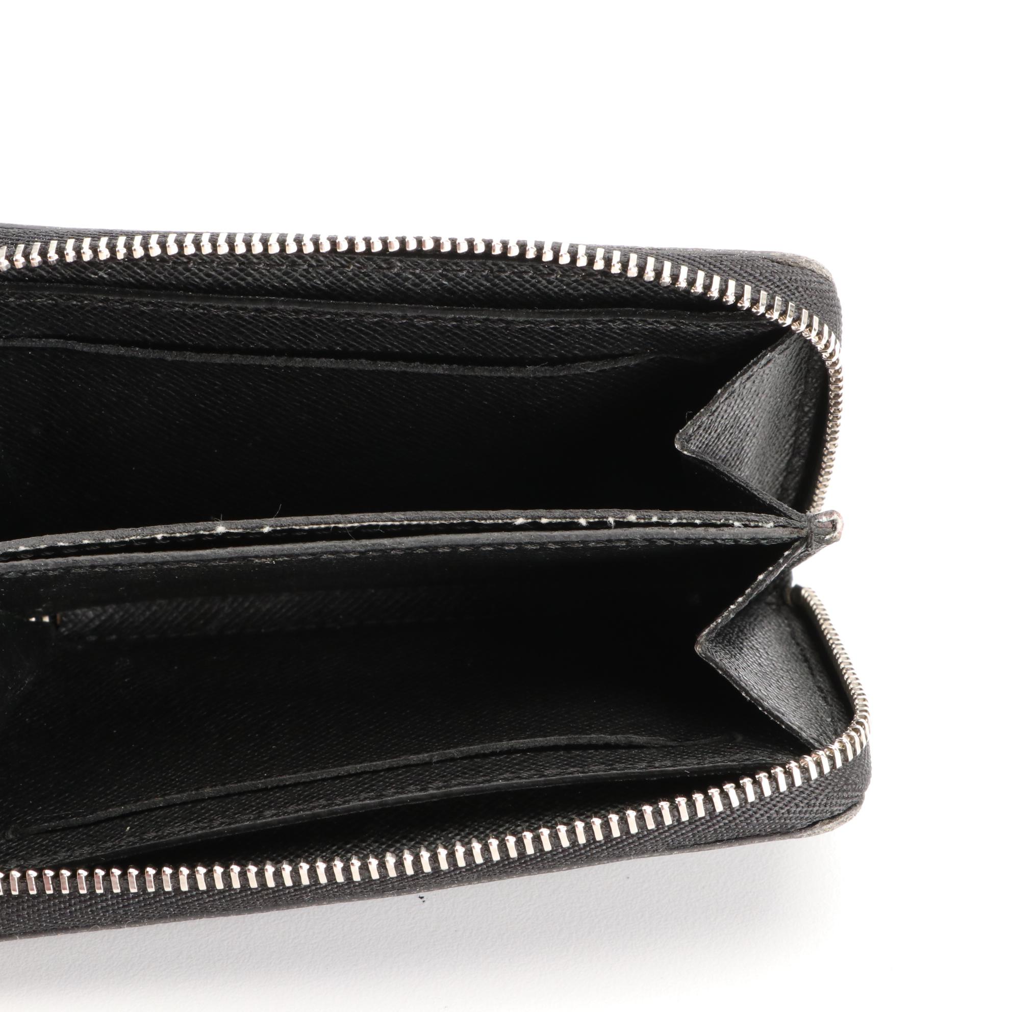 Louis Vuitton Zippy Coin Purse in Damier Graphite Canvas