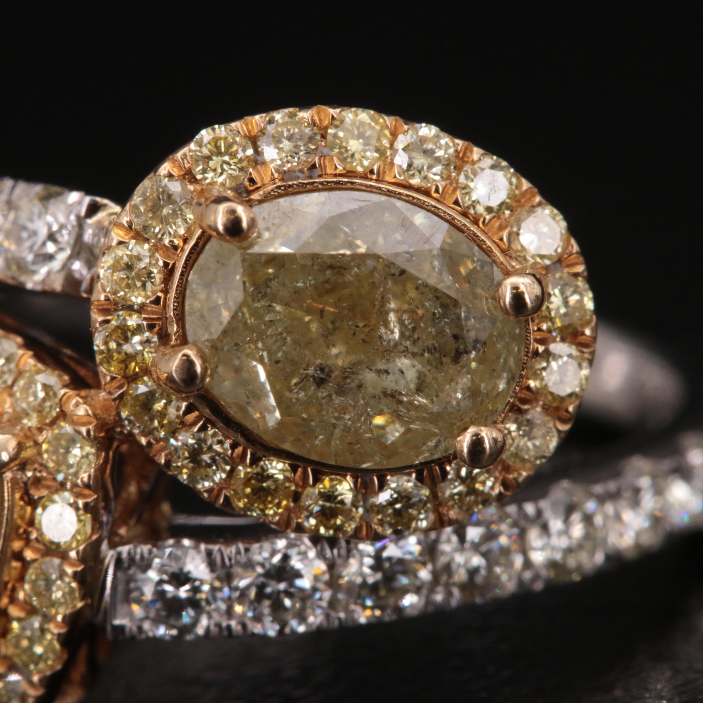 14K Two-Tone 4.49 CTW Diamond Ring