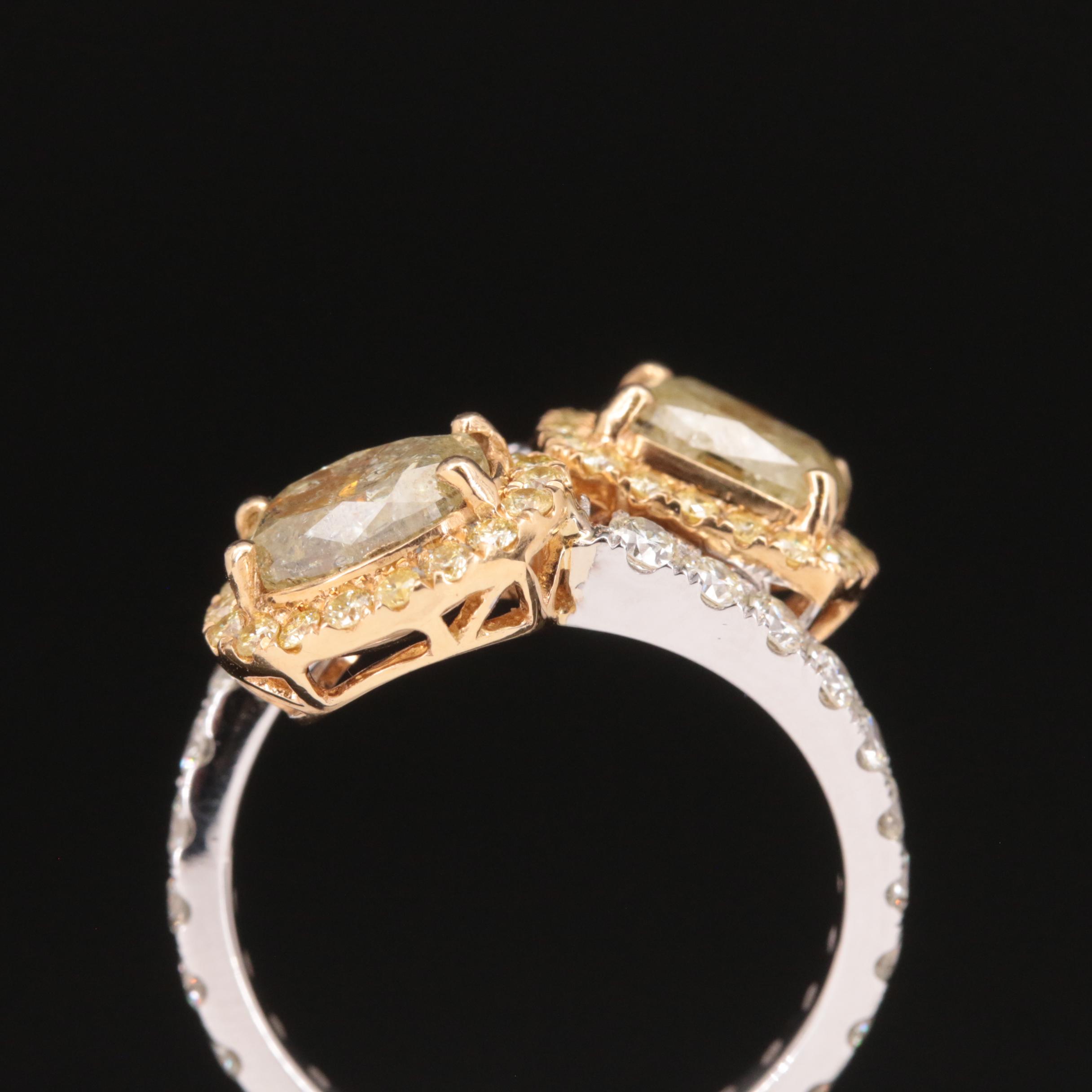14K Two-Tone 4.49 CTW Diamond Ring