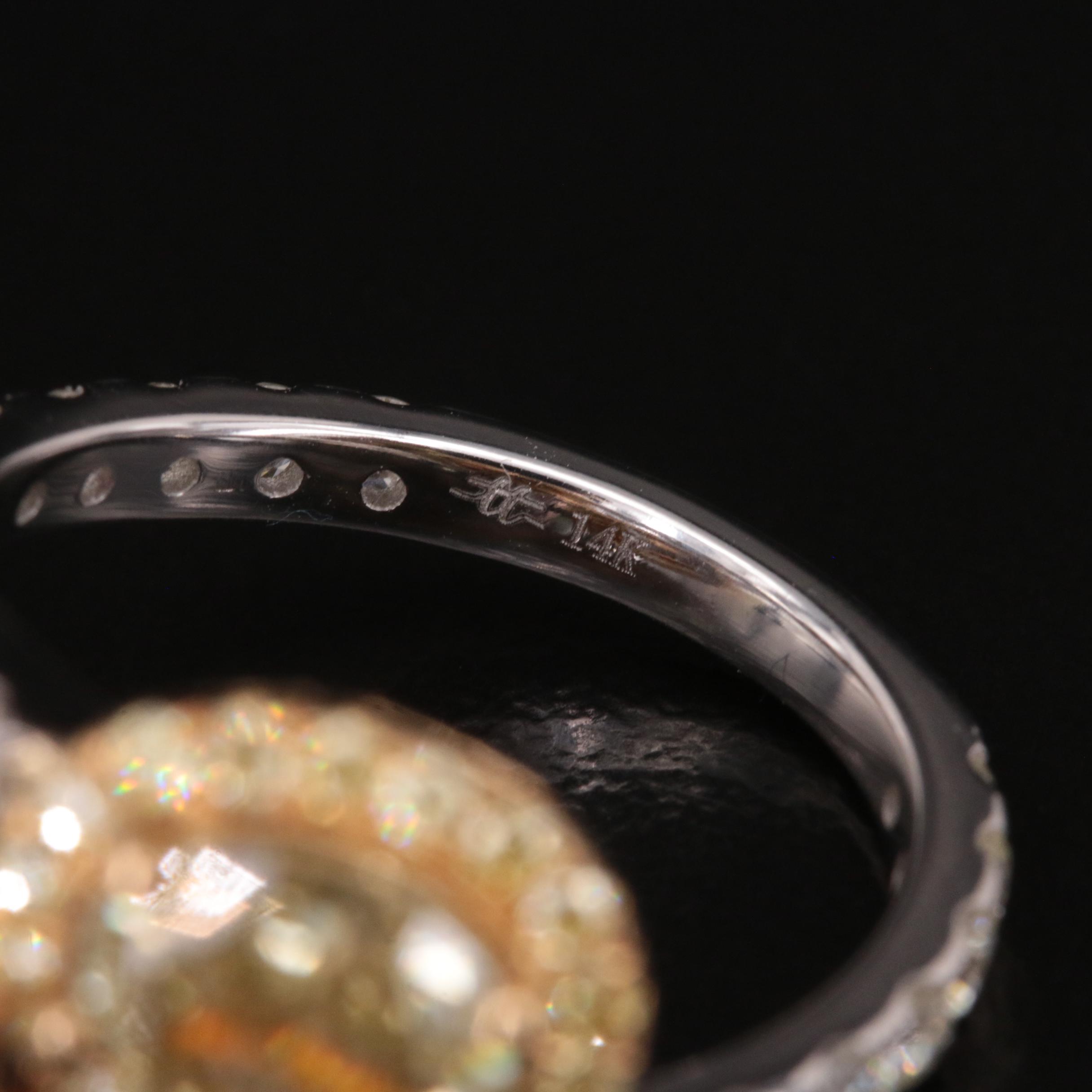14K Two-Tone 4.49 CTW Diamond Ring