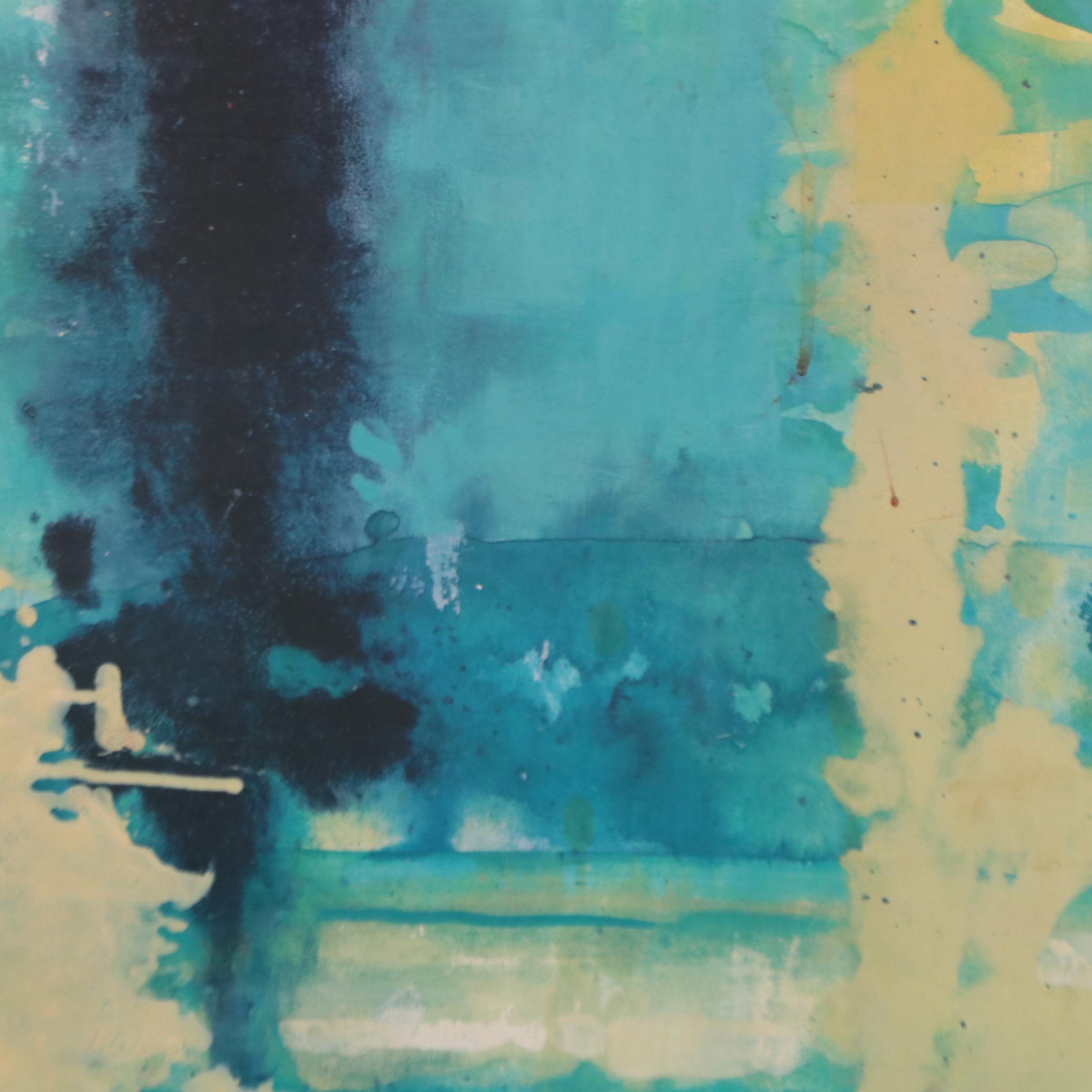 Landscape Offset Lithograph After Agnes Saint Leger, Circa 2000