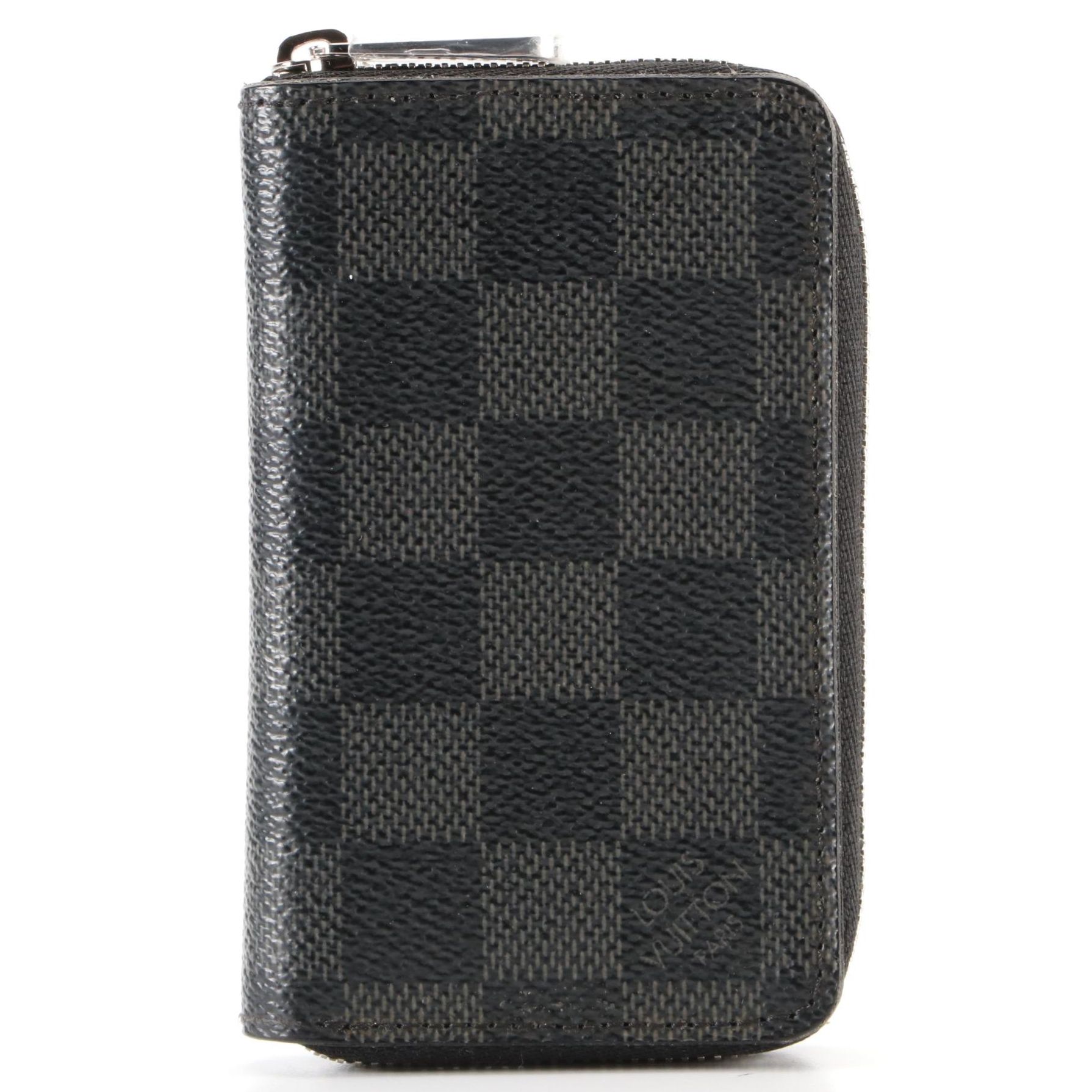 Louis Vuitton Zippy Coin Purse in Damier Graphite Canvas