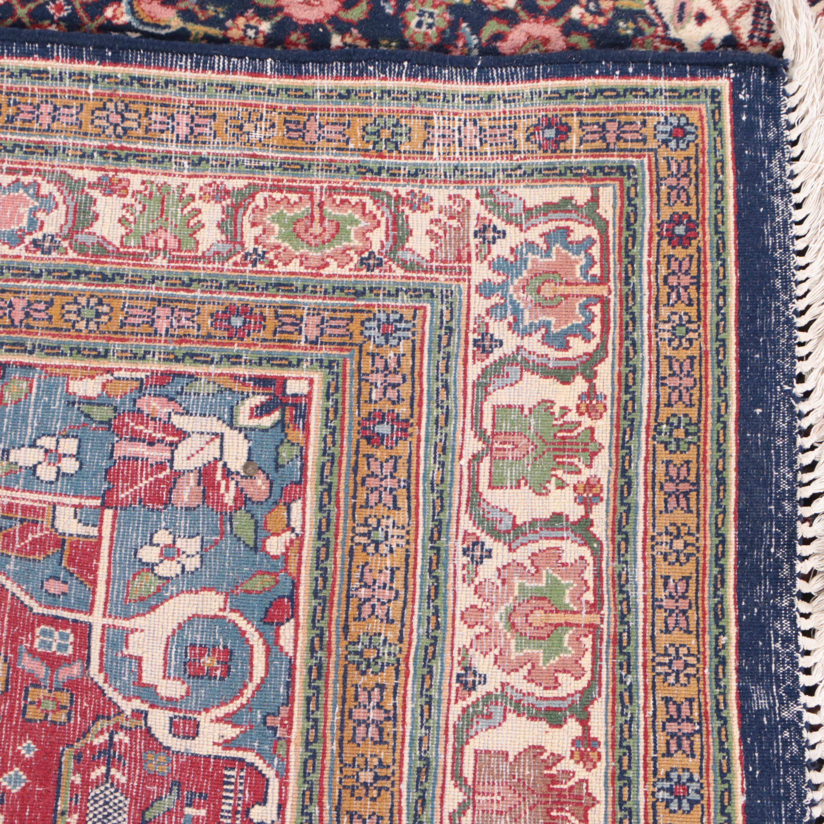 6'5 x 10'4 Hand-Knotted Persian Bijar Area Rug