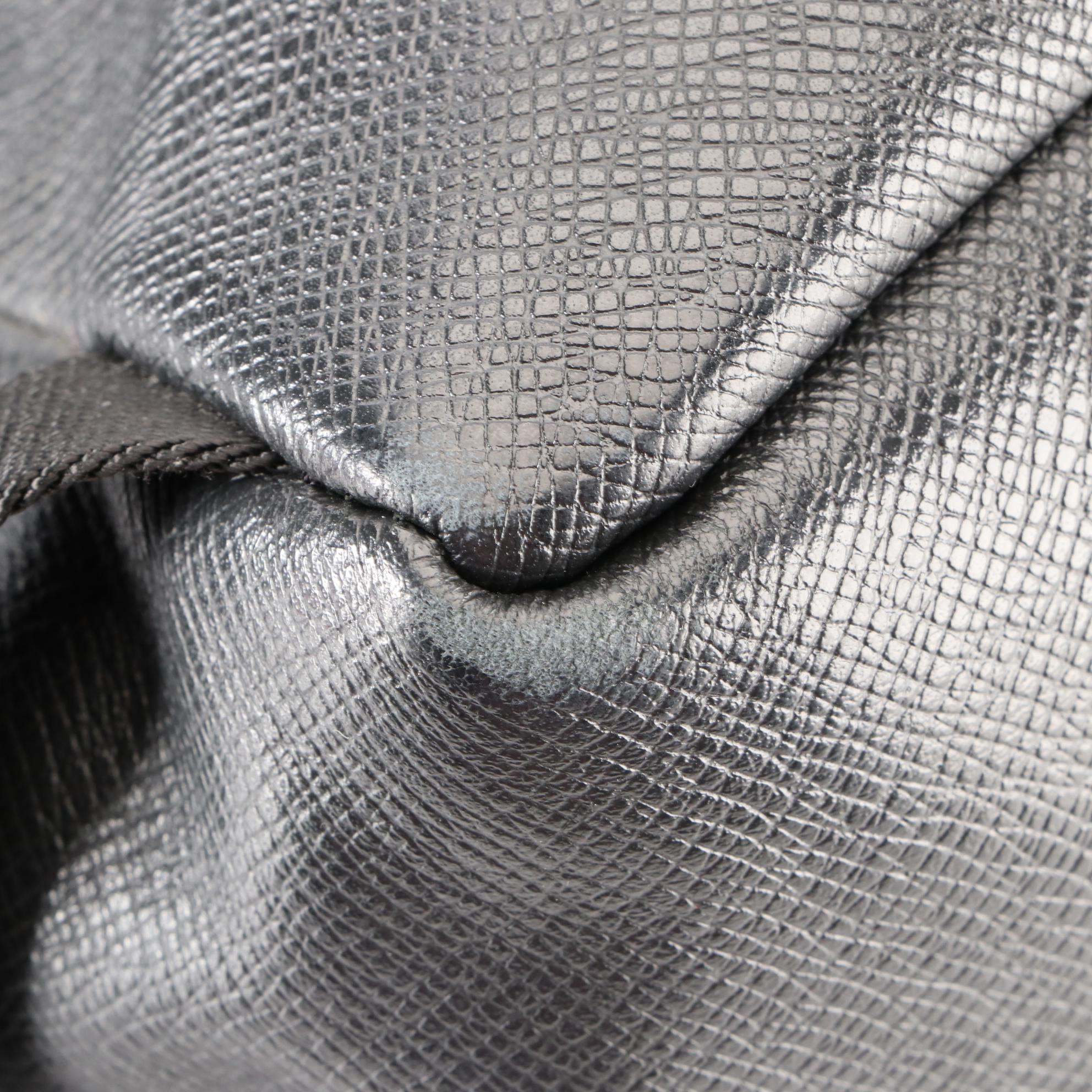 Louis Vuitton Discovery Backpack PM Taïga Leather/Monogram Eclipse Canvas, Box